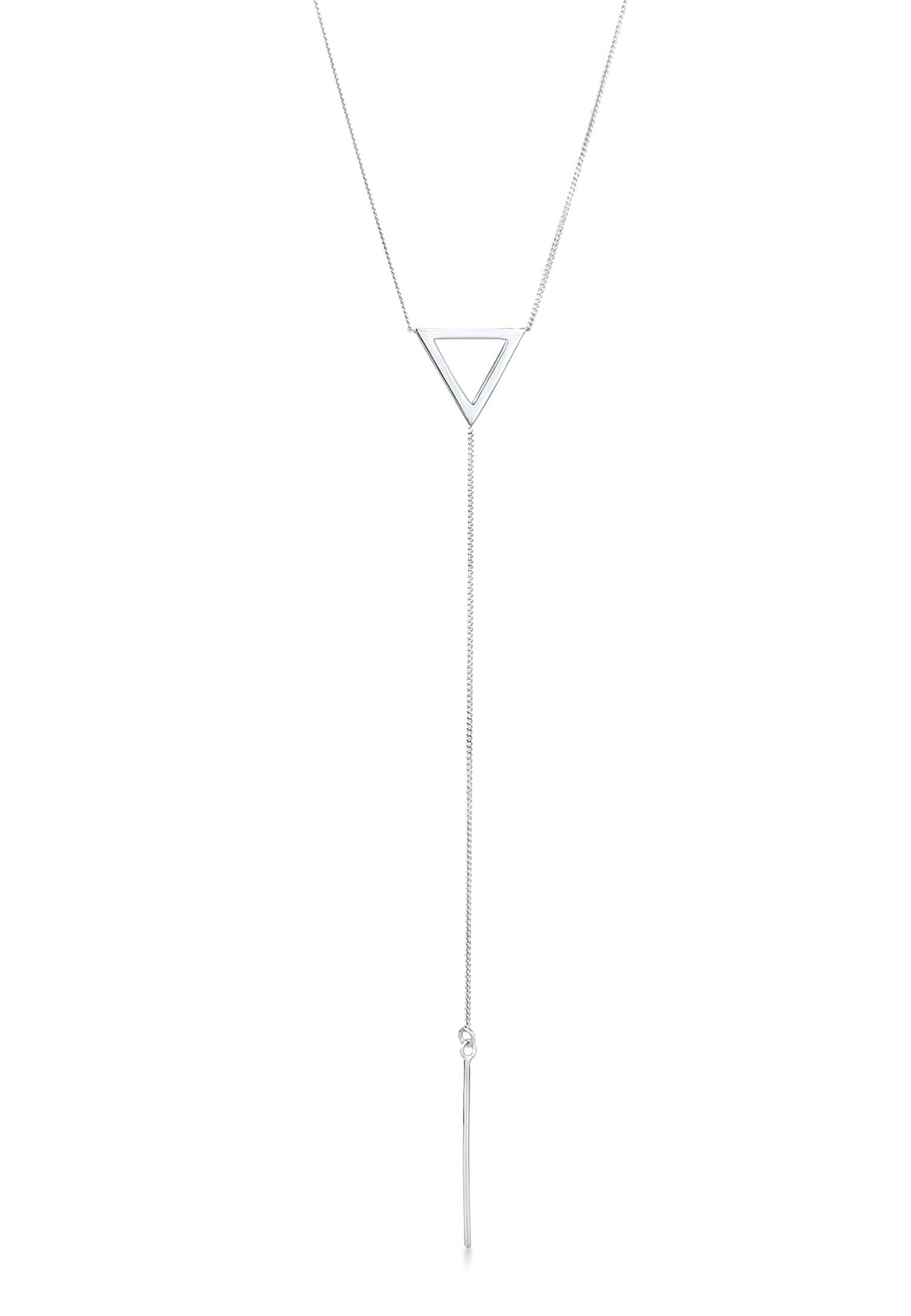 Collierkettchen Y-Kette Dreieck Geo 925 Sterling Silber