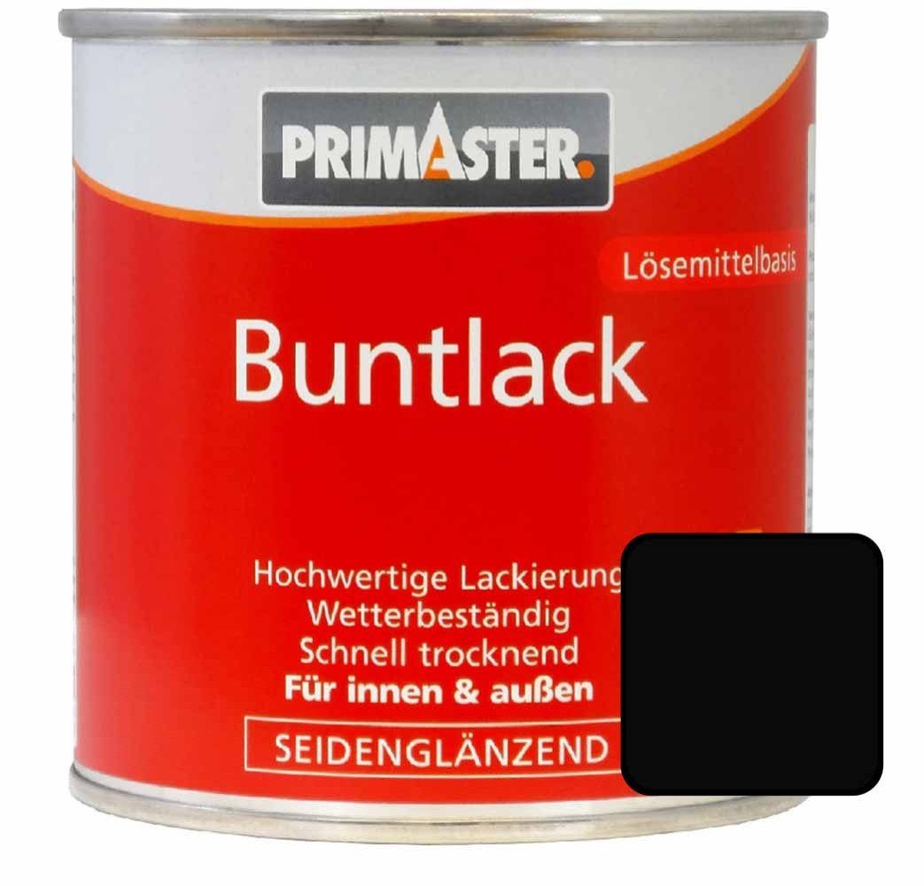 Primaster Acryl-Buntlack Primaster Buntlack RAL 9005 125 ml tiefschwarz