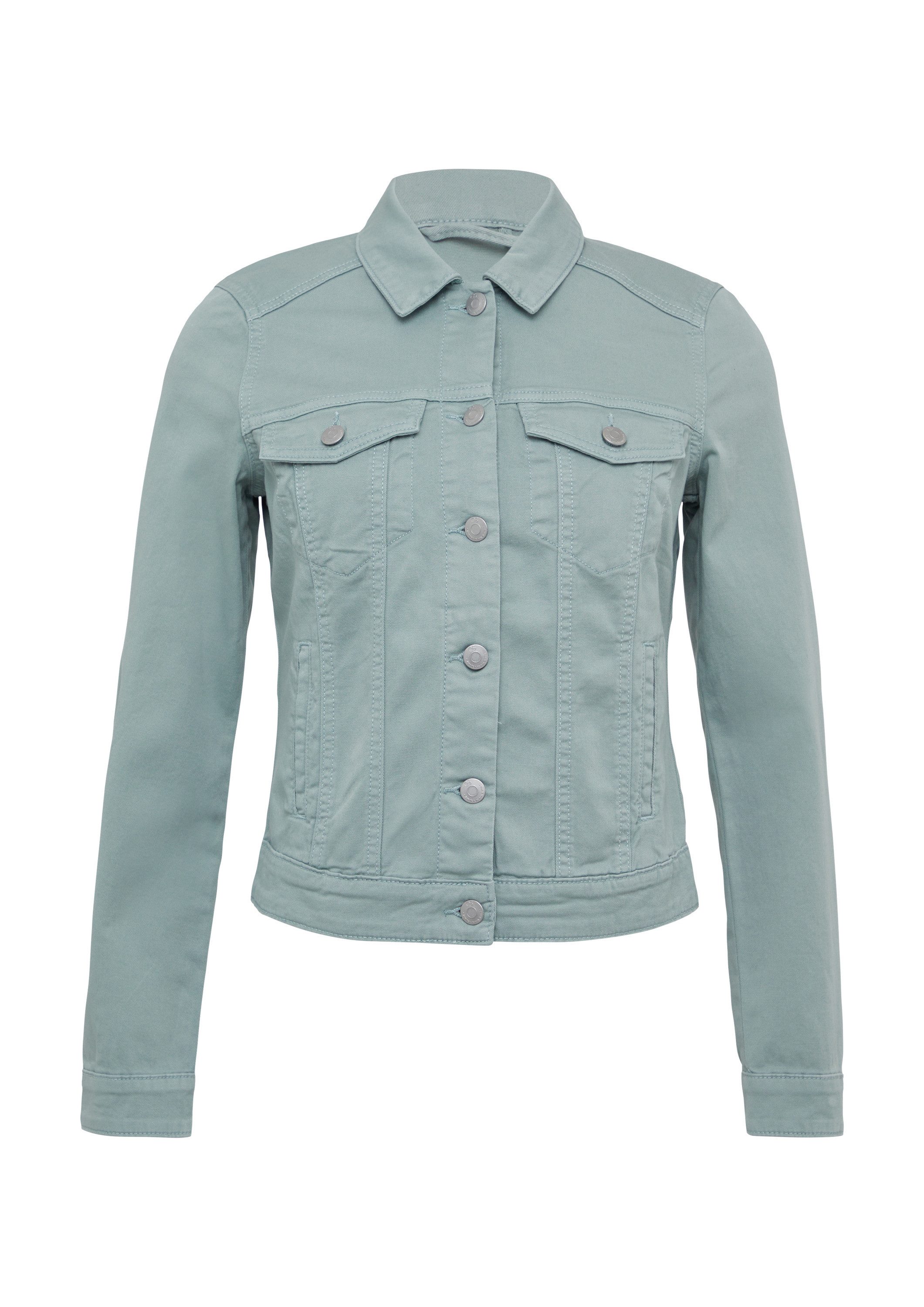 QS Funktionsjacke Indoor-Jacke Jeansjacke im Slim Fit günstig online kaufen