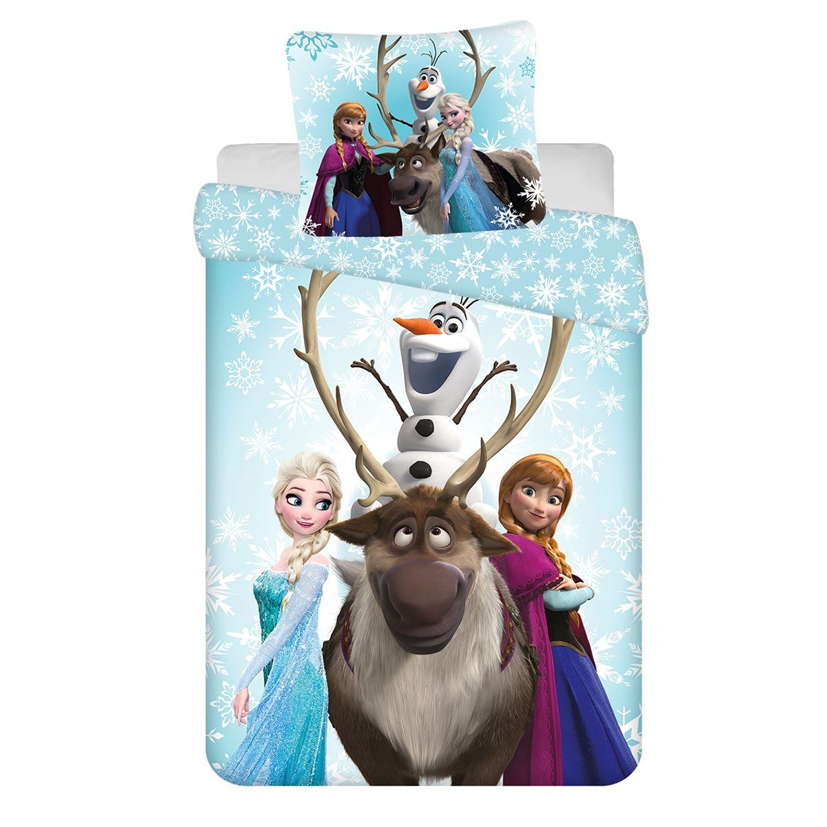 Kinderbettwäsche Frozen, Disney Frozen, Renforcé, 2 teilig