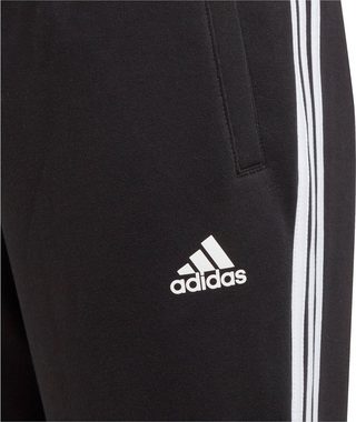 adidas Sportswear Trainingshose B 3S TAPERED P,BLACK/WHITE weiss-schwarz-pink