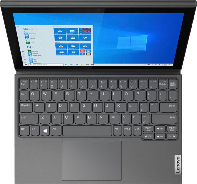 Lenovo IdeaPad Duet 3 Silber cm/10,3 Zoll, 605) Notebook N5030, Intel 10IGL5 (26,16 Graphics UHD Pentium