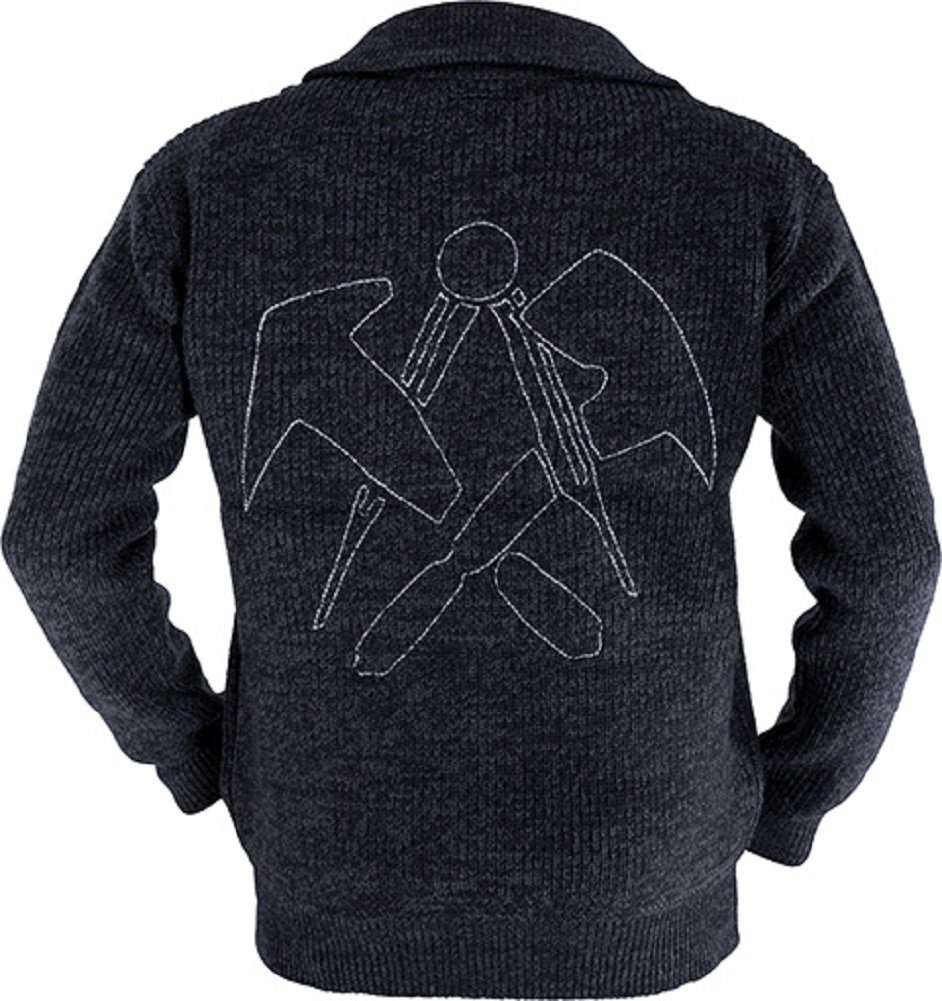 JOB Troyer Dachdecker Pullover Troyer Strickpullover schwarz warm günstig online kaufen