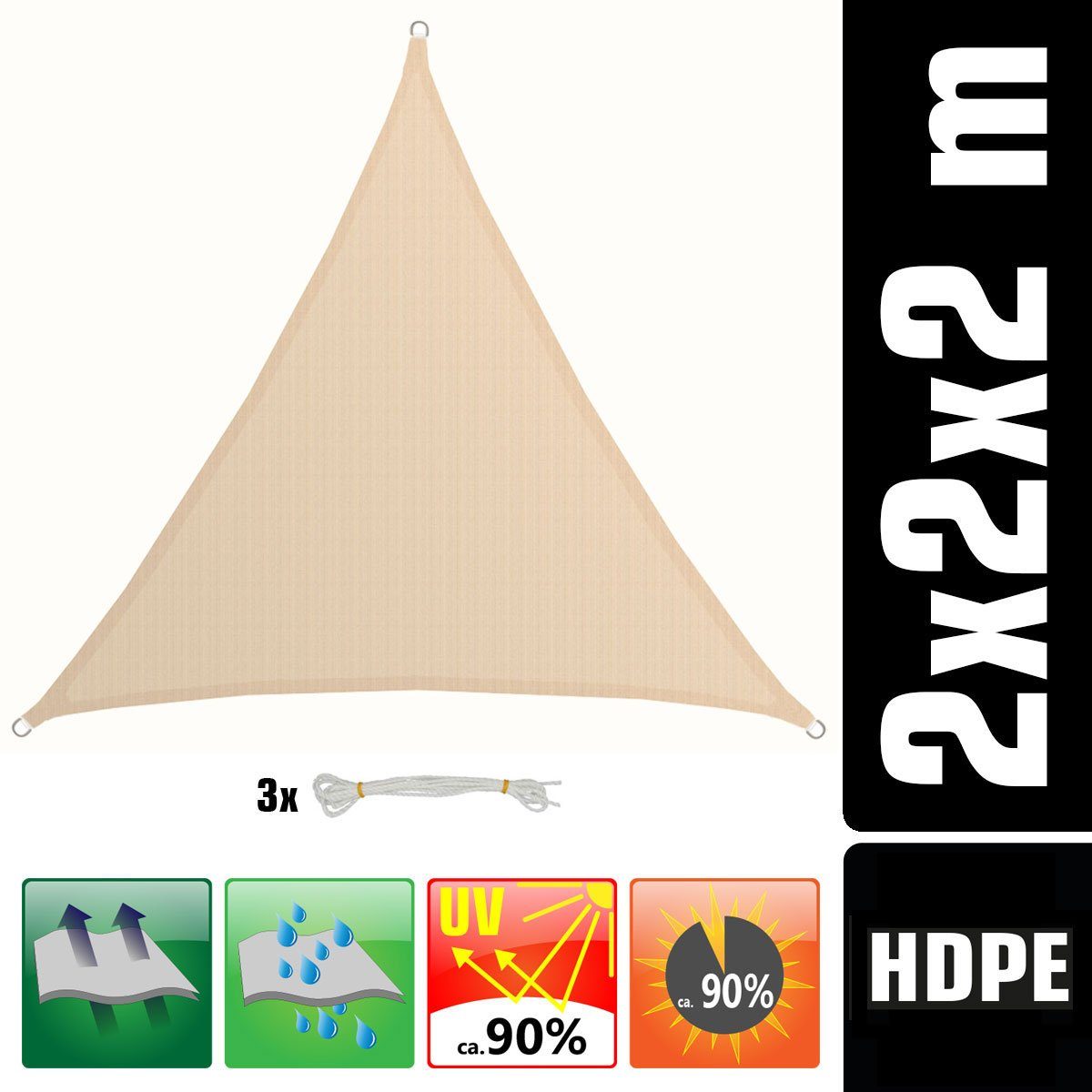 AMANKA Sonnensegel mit UV Schutz - günstig online kaufen