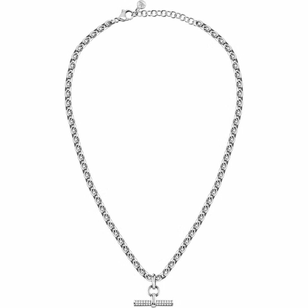 MORELLATO Kette mit Anhänger Women´s steel necklace with Abbraccio SAUC11 crystals