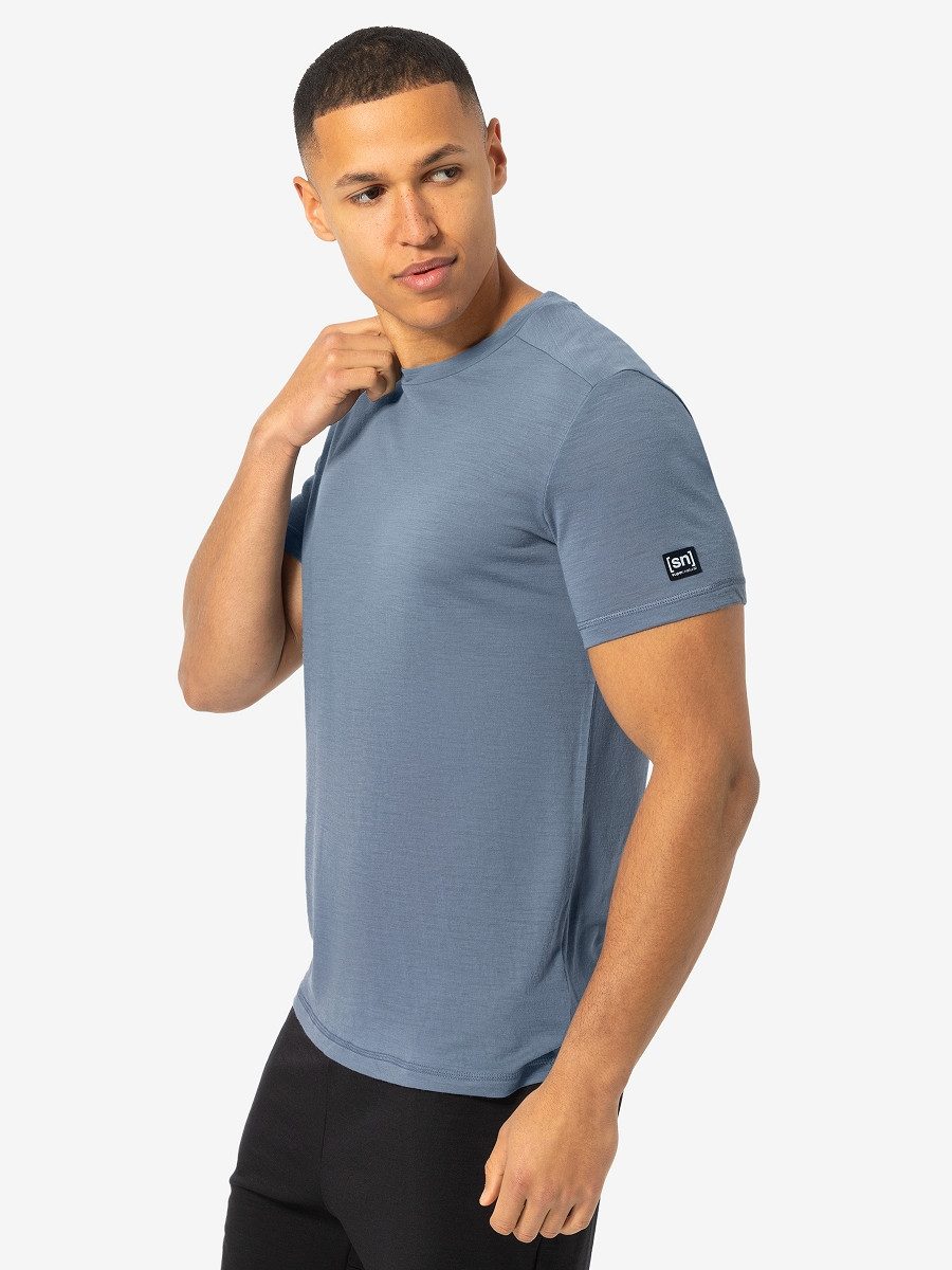 SUPER.NATURAL T-Shirt vielseitiges Merino-Tee M ESSENTIAL günstig online kaufen