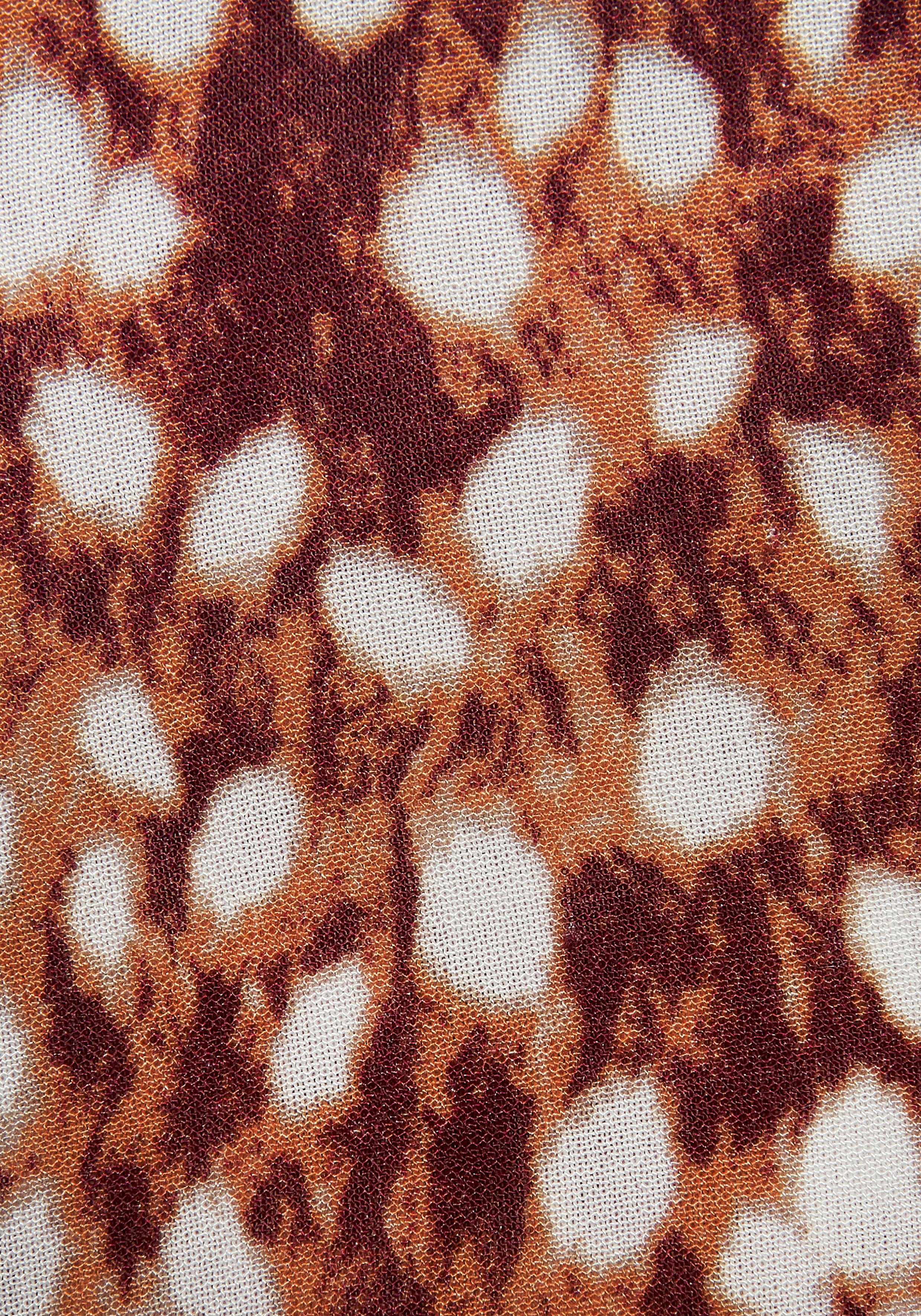 Vivance Kurzarmbluse mit Pünktchendruck, Druckbluse