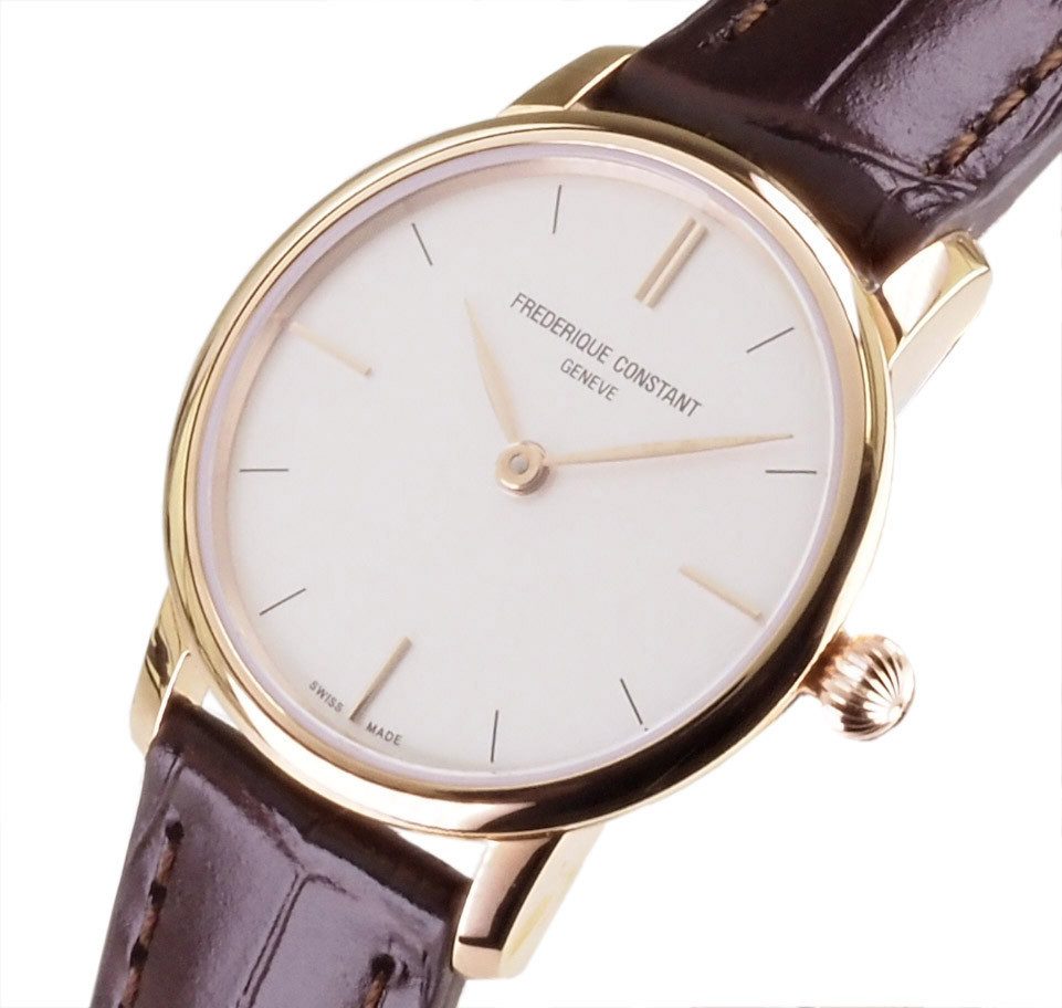 Frederique Constant Schweizer Uhr Damenuhr FC-200V1S34 Ultra Slim, Ultra Slim