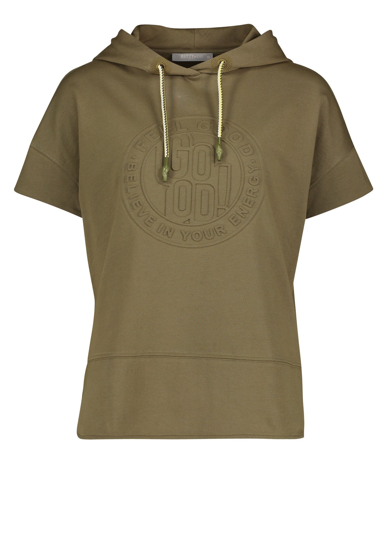 Betty&Co Sweatshirt Sweat Kurz 1/2 Arm