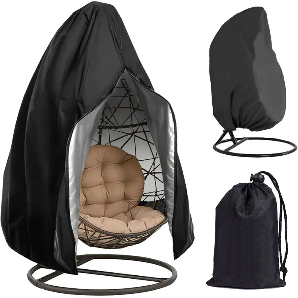 NUODWELL Gartenmöbel-Schutzhülle Hängesessel Abdeckung, Reißfest 420D Oxfor günstig online kaufen