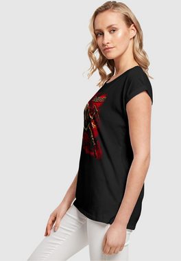 Merchcode T-Shirt Merchcode Damen Ladies Iron Maiden - Breeg Extended Shoulder Tee (1-tlg)