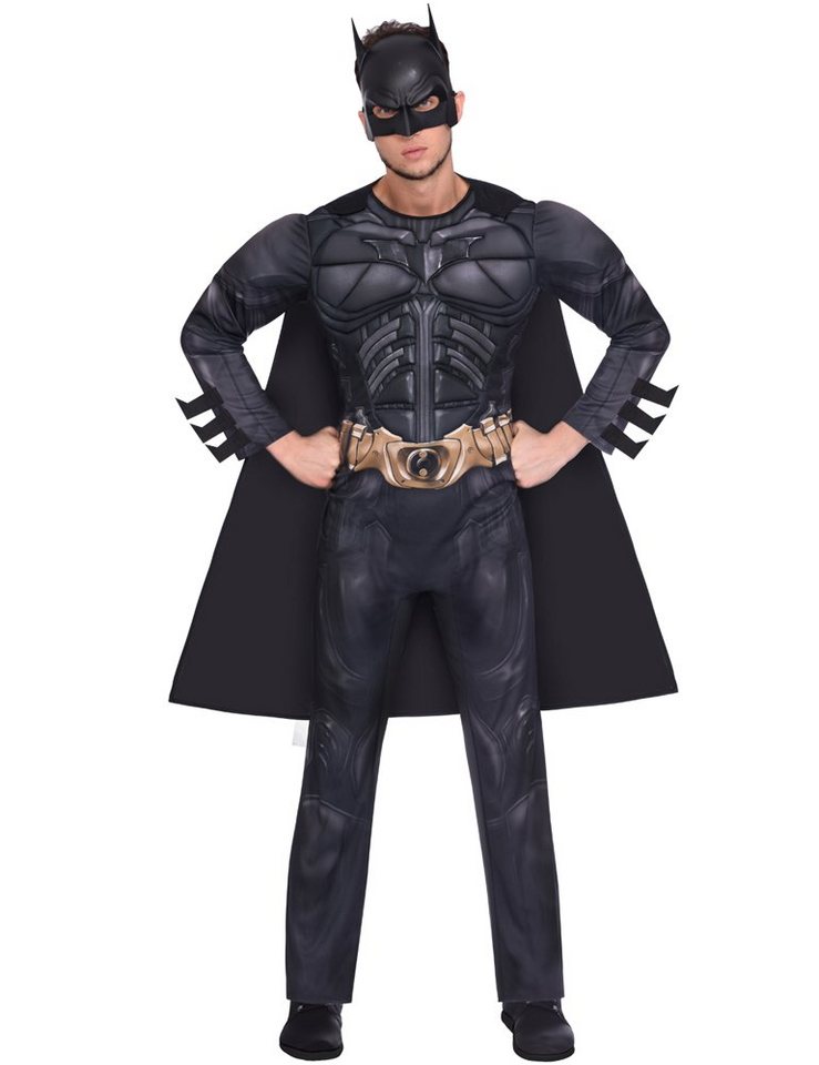 Versnel rand Achteruit Amscan Kostüm Batman Kostüm für Herren 'Dark Knight Rises' Schwa