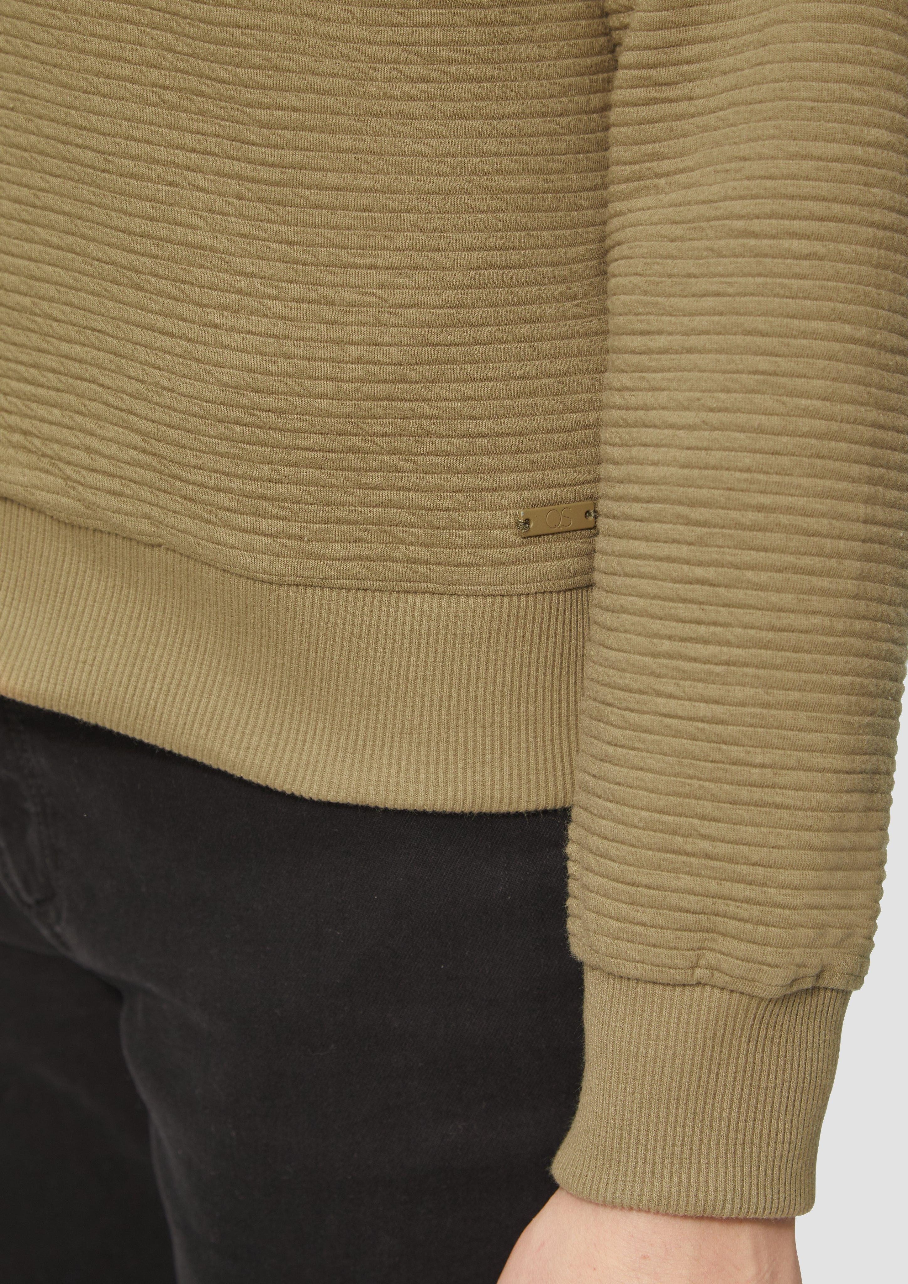 QS Sweatshirt Sweatjacke im Blouson-Style günstig online kaufen