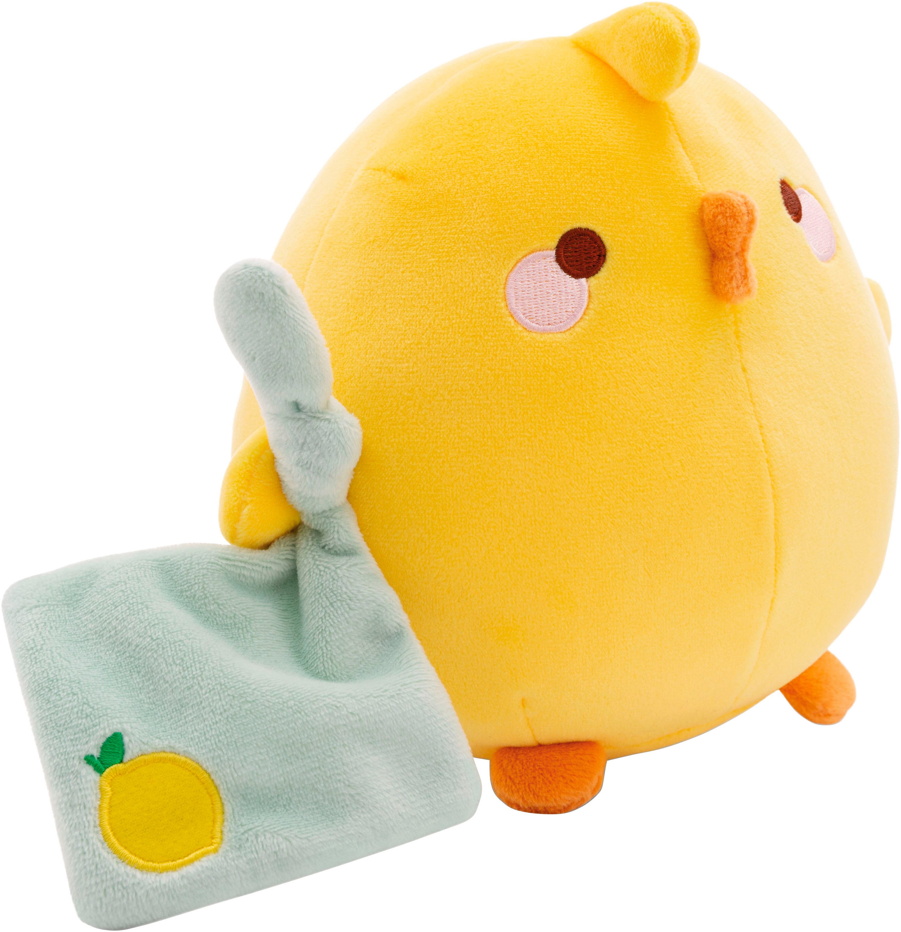 Nici Kuscheltier Molang, Piu Piu mit Schmusetuch, 16 cm