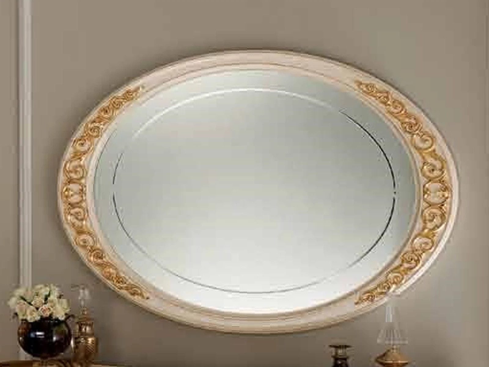 Xlmoebel Wandspiegel Rokoko Barockstil Wandspiegel in edlem Design von Arredoclassic, Hergestellt in Europa