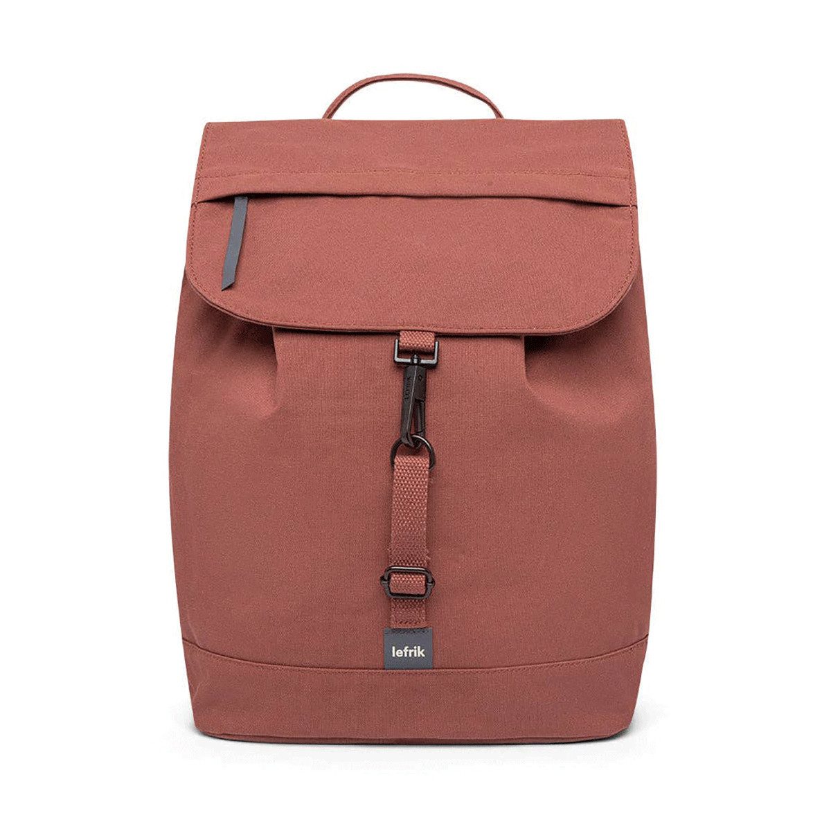 lefrik Freizeitrucksack Rucksack aus recyceltem Kunststoff, bronze.