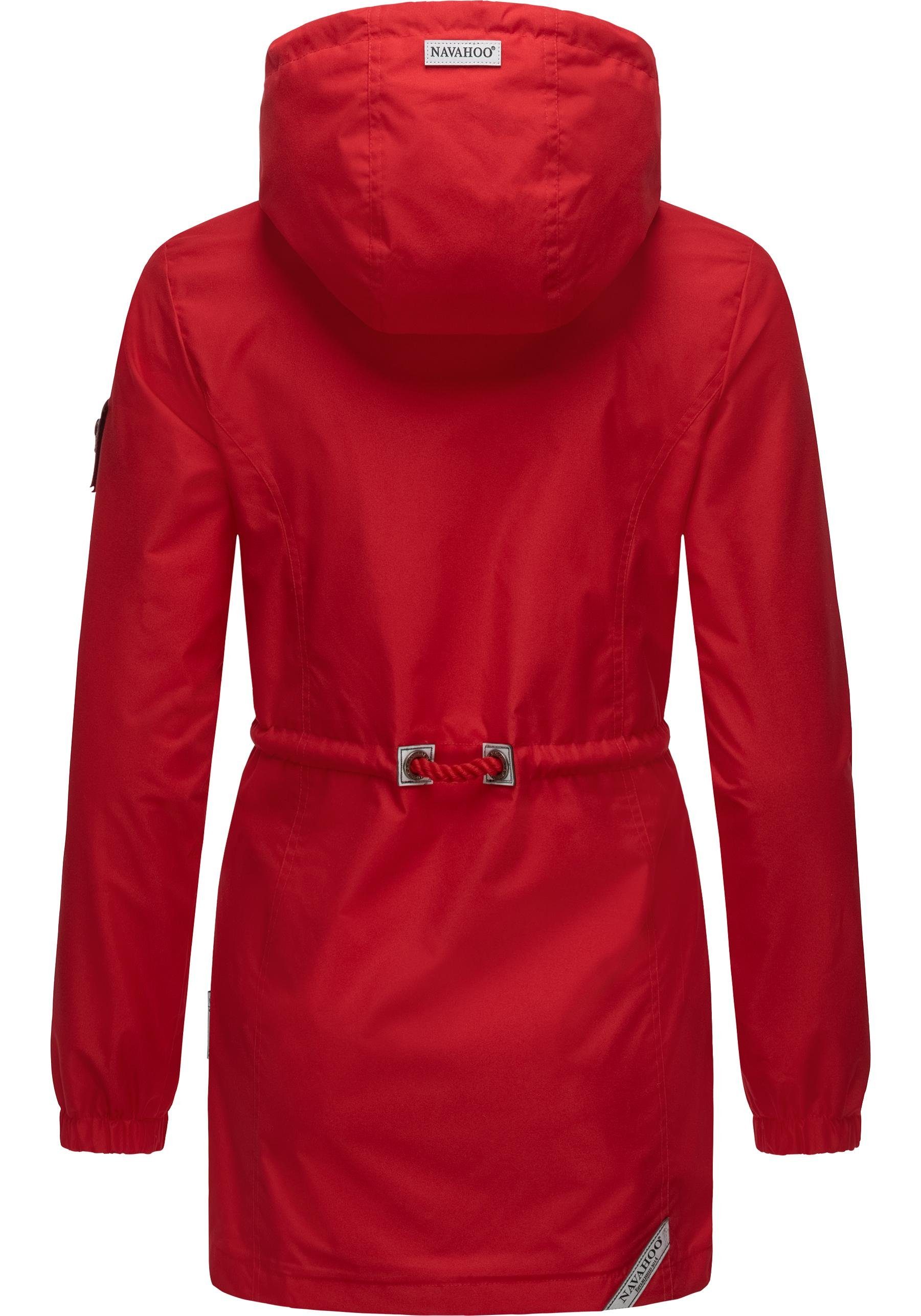 Navahoo Outdoorjacke Neophee Damen Übergangs Parka mit Kapuze