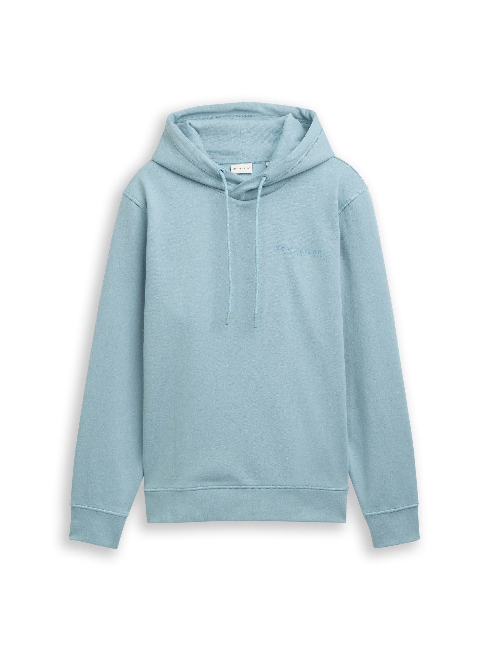 TOM TAILOR Sweatshirt Strick & Sweatshirts Hoodie Sweatshirt mit Logo-Print – Bild 2 von 5