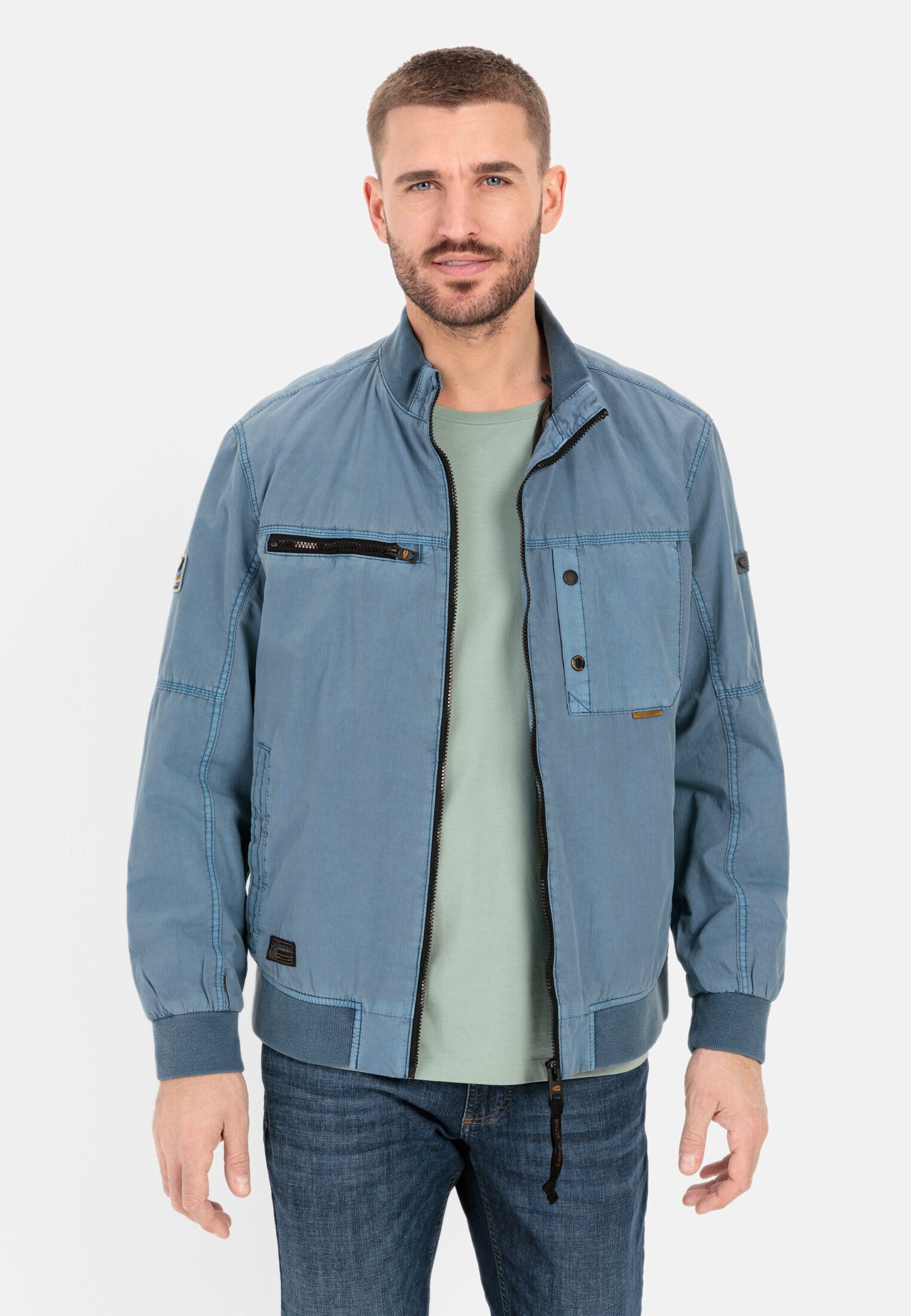 Outdoorjacke mit Stehkragen