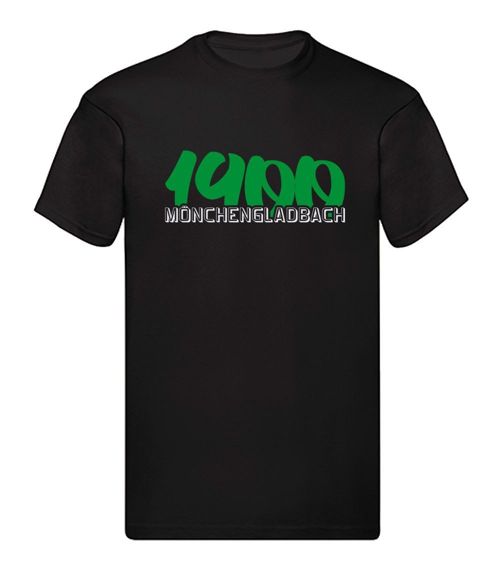 G-graphics T-Shirt 1900 – Mönchengladbach (1-tlg) Herren T-Shirt mit einem Motiv für den echten Fan