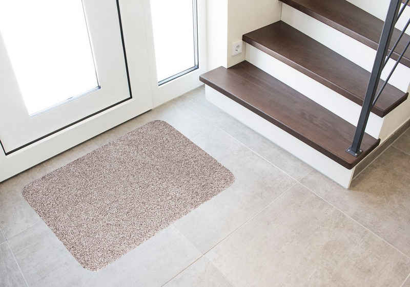Fußmatte »Samson«, Andiamo, rechteckig, Höhe 6 mm, Schmutzfangmatte, Innen- und überdachten Außenbereich geeignet, waschbar, mit rutschhemmender Unterseite