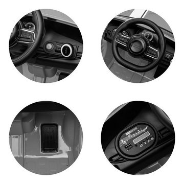 Chipolino Elektro-Kinderauto Kinder Elektroauto Fiat 500, Belastbarkeit 30 kg, Fernbedienung, Sicherheitsgurt, MP3, USB