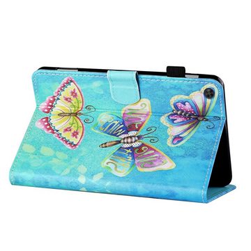 Wigento Tablet-Hülle Für Huawei MatePad T10 / T10s 2020 Motiv 1 Tablet Tasche Kunst Leder Hülle Schutz Etuis