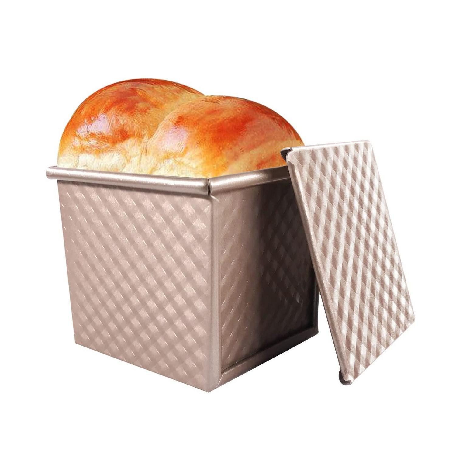 LuxusKollektion Brotbackform Brotbackform Toast mit Deckel Antihaft 0.5lb, (1-tlg)
