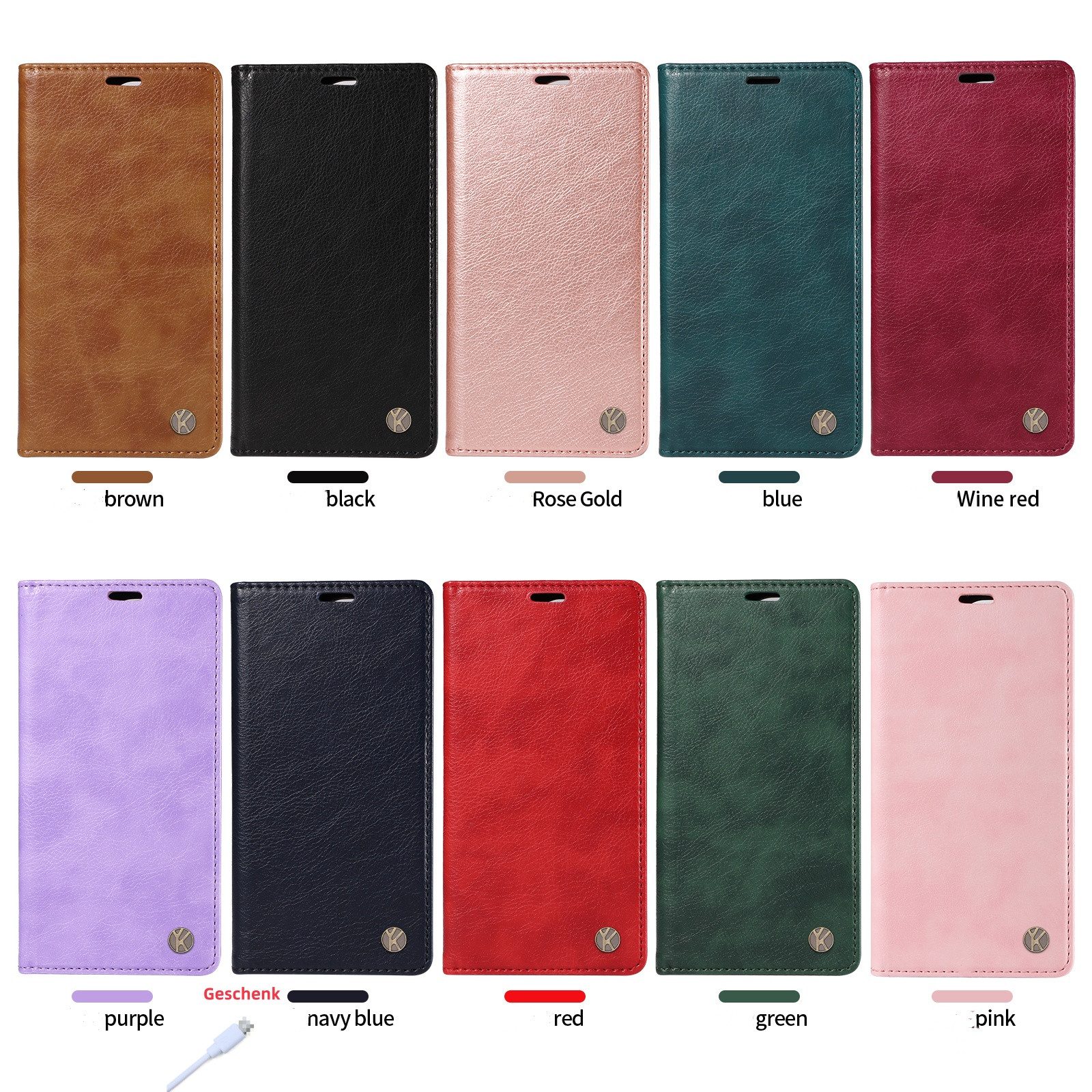 Innocase Handyhülle Hülle Case Cover für Xiaomi POCO X3 GT nfc Klapp Tasche Schutz Magnet