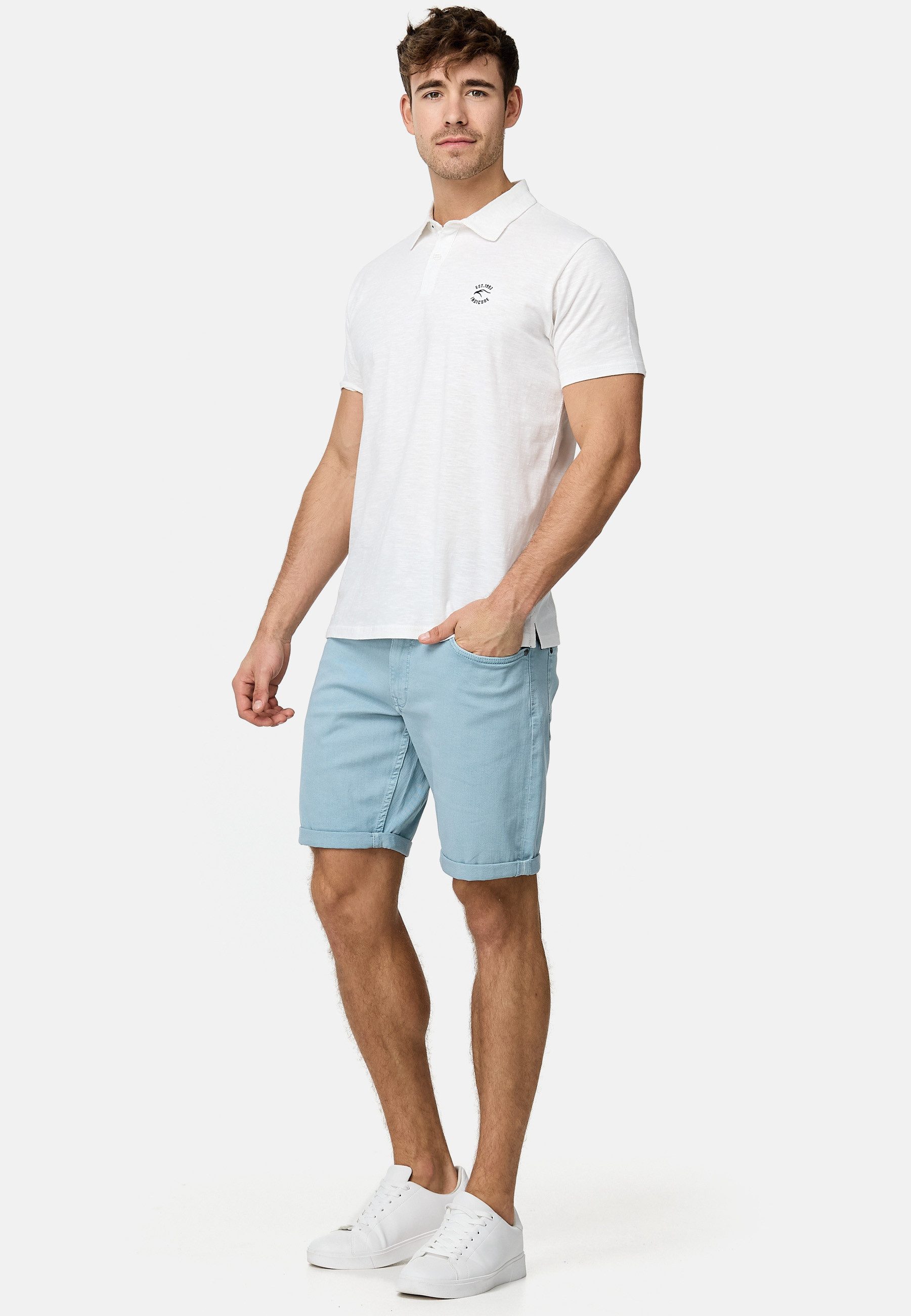 Indicode Poloshirt Herren INEddard Polo Shirt Herrenshirt Poloshirt aus 100% Baumwolle