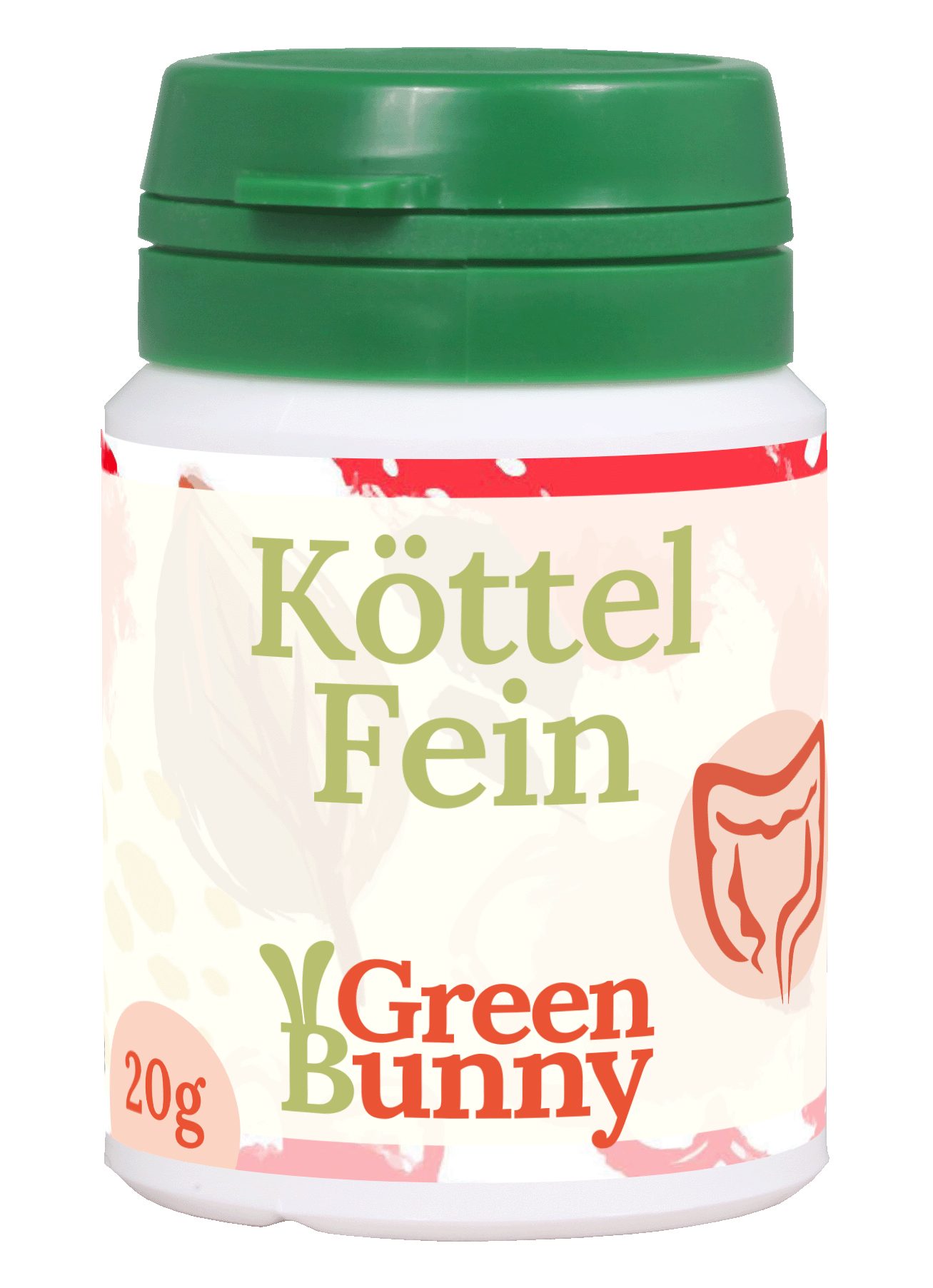 cdVet GreenBunny KöttelFein, Ergänzungsfutter für: Zwergkaninchen, Zur natürlichen Nährstoffversorgung von Kaninchen