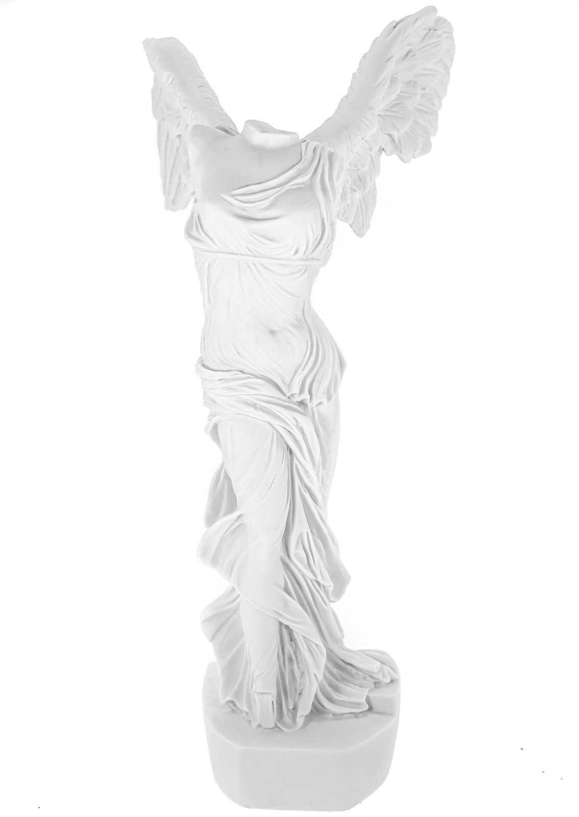 Kremers Schatzkiste Dekofigur Alabaster Siegesgöttin Nike von Samothrake Figur 35 cm