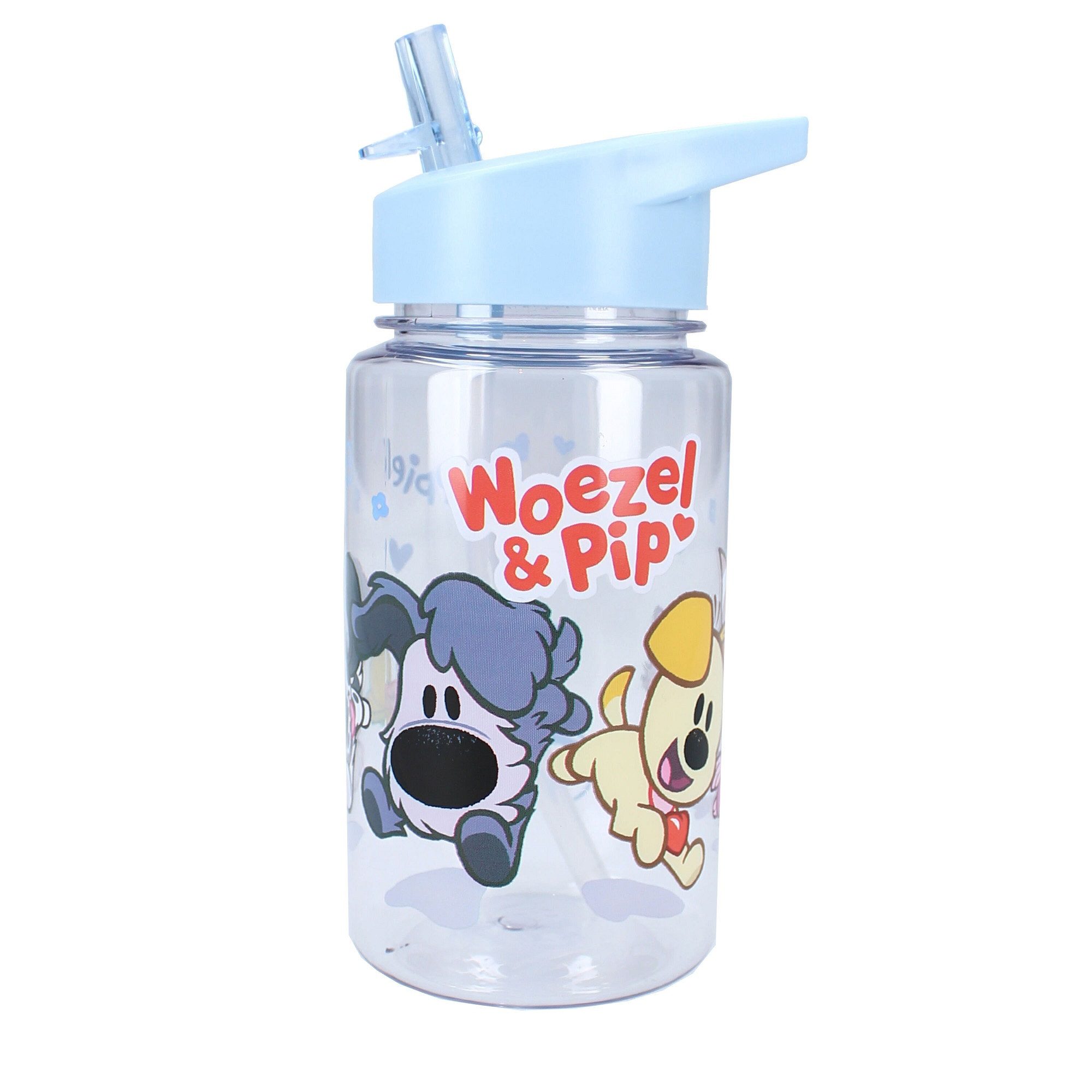 COFI 1453 Trinkflasche Woezel & Pip Trinkflasche – Ideal für unterwegs, 450ml