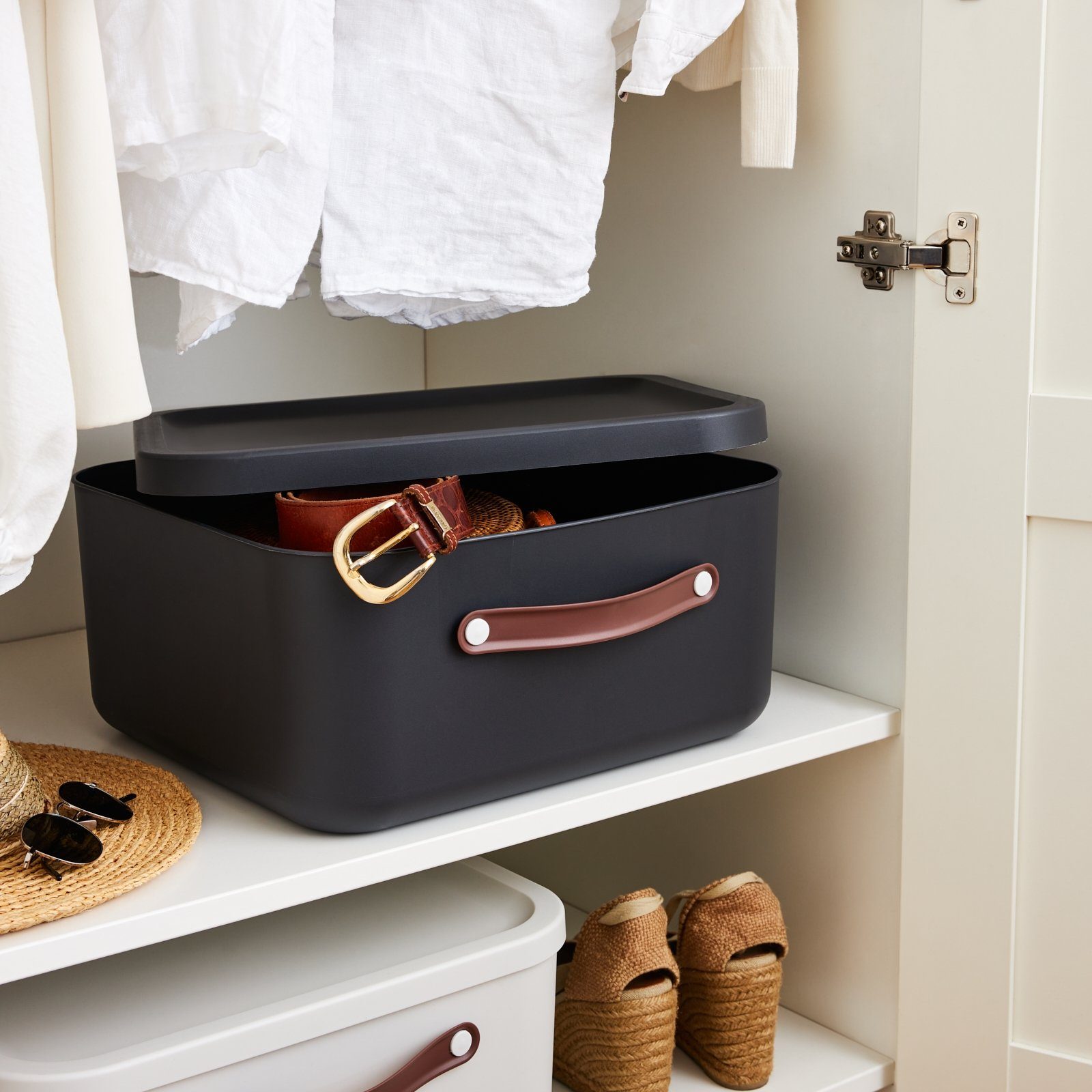 ROTHO Stapelbox Aufbewahrungskiste mit Deckel 12 l MALOJA günstig online kaufen