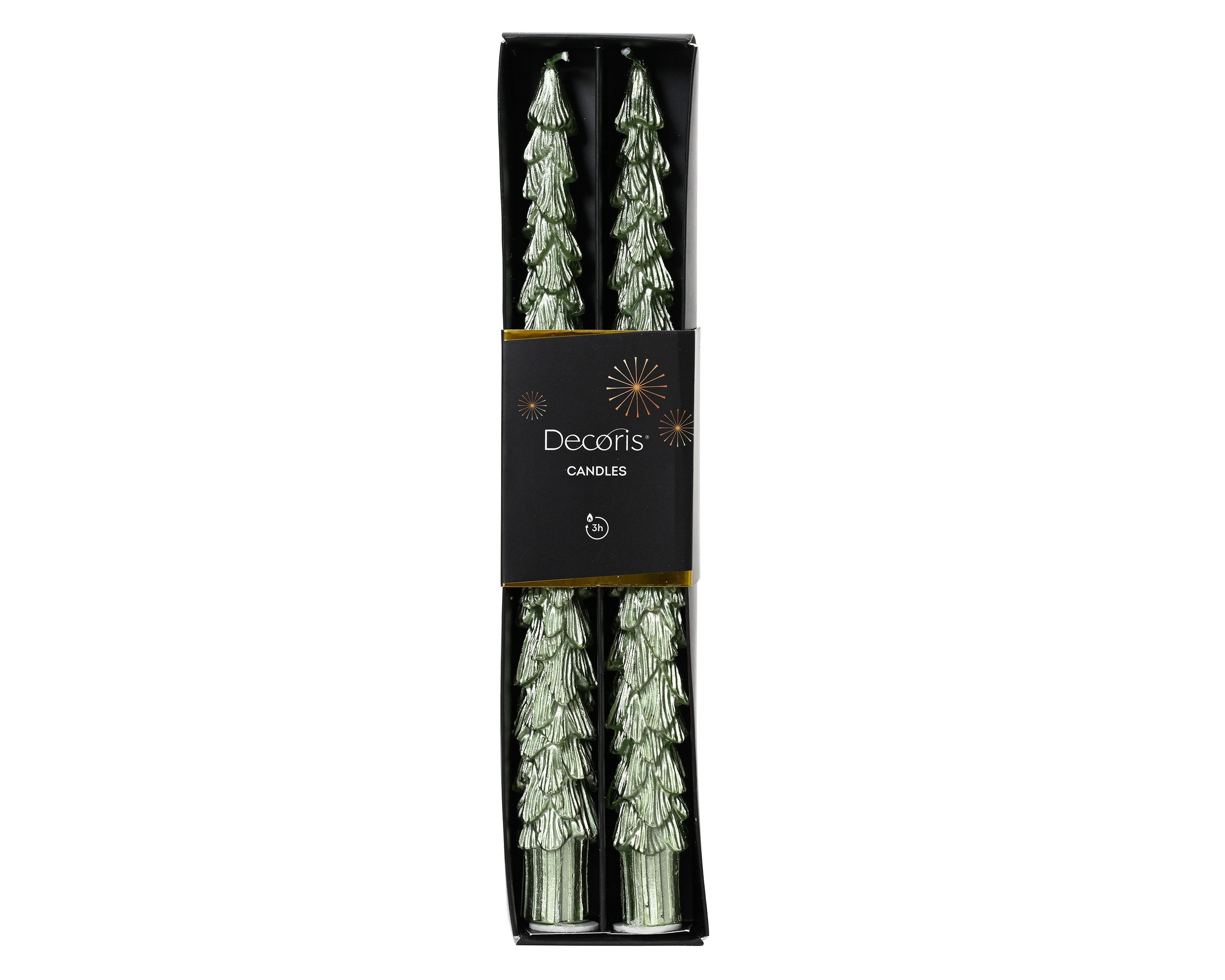 Kaemingk Spitzkerze, Spitzkerzen Paraffin 25cm Tannenbaum günstig online kaufen