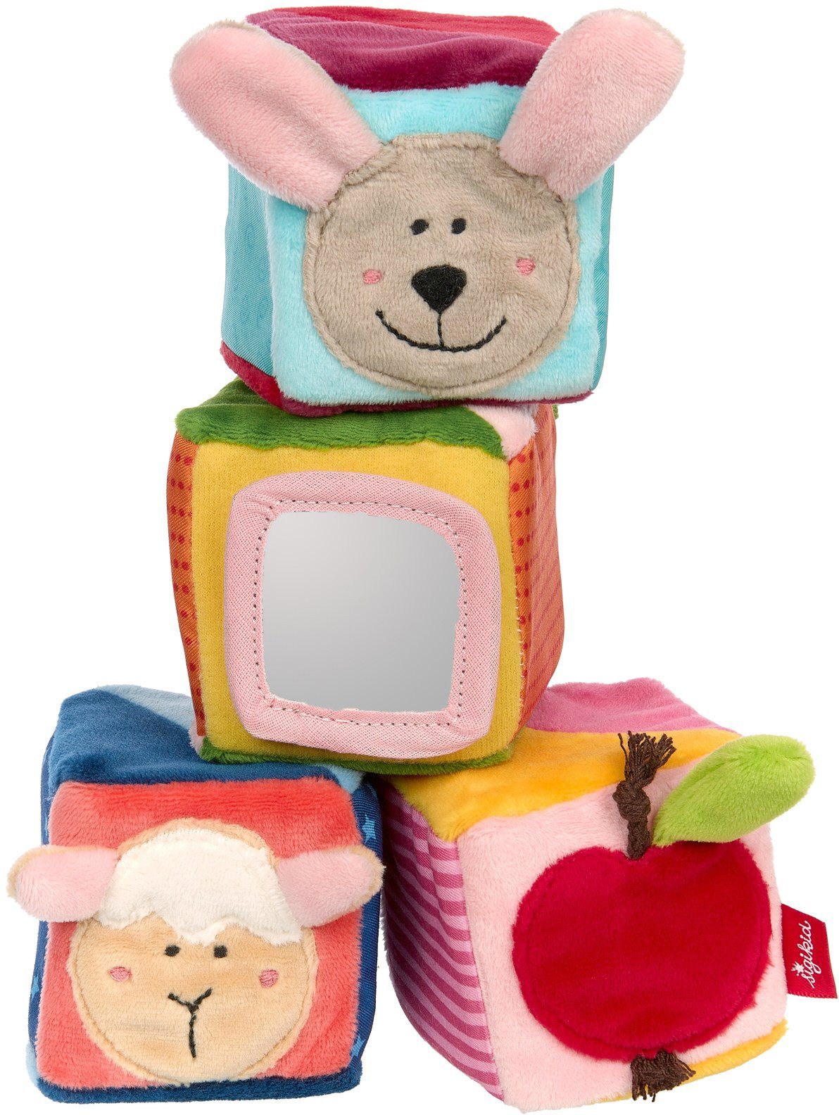 Sigikid Greifspielzeug PlayQ, Aktivspielzeug Würfel-Set günstig online kaufen