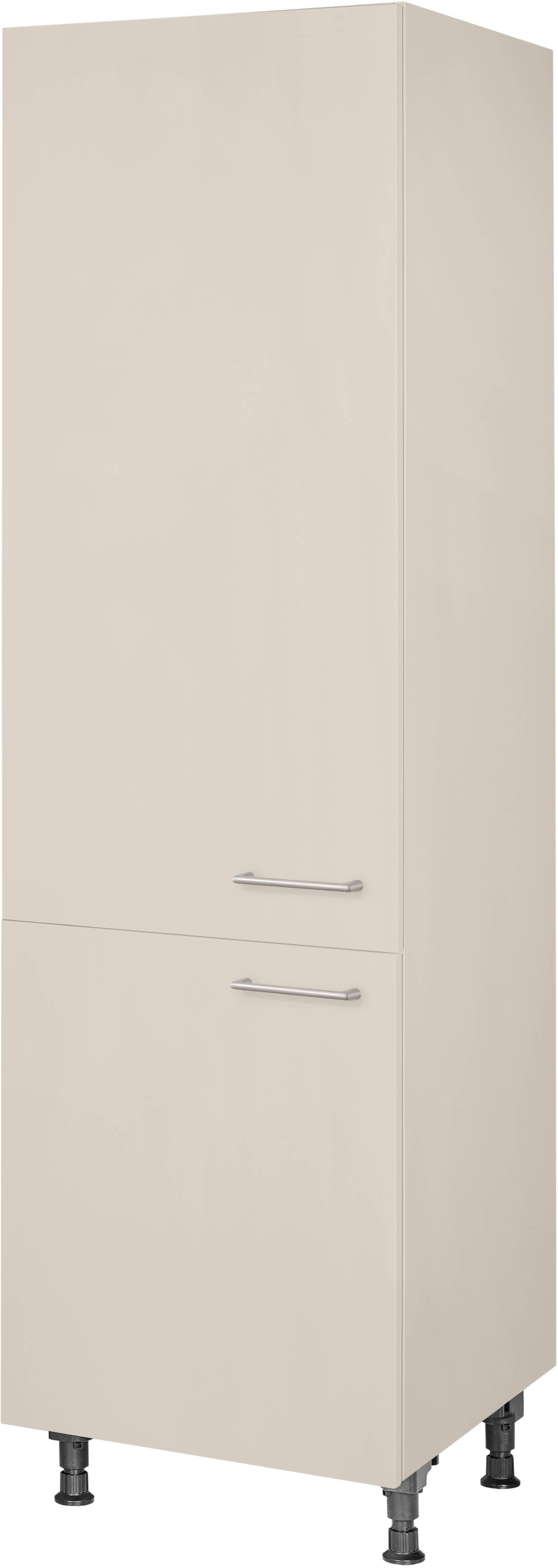 nobilia® Hochschrank "Laser", Ausrichtung wählbar, mit zwei Türen, vormontiert, Breite/Höhe: 60/216,6 cm