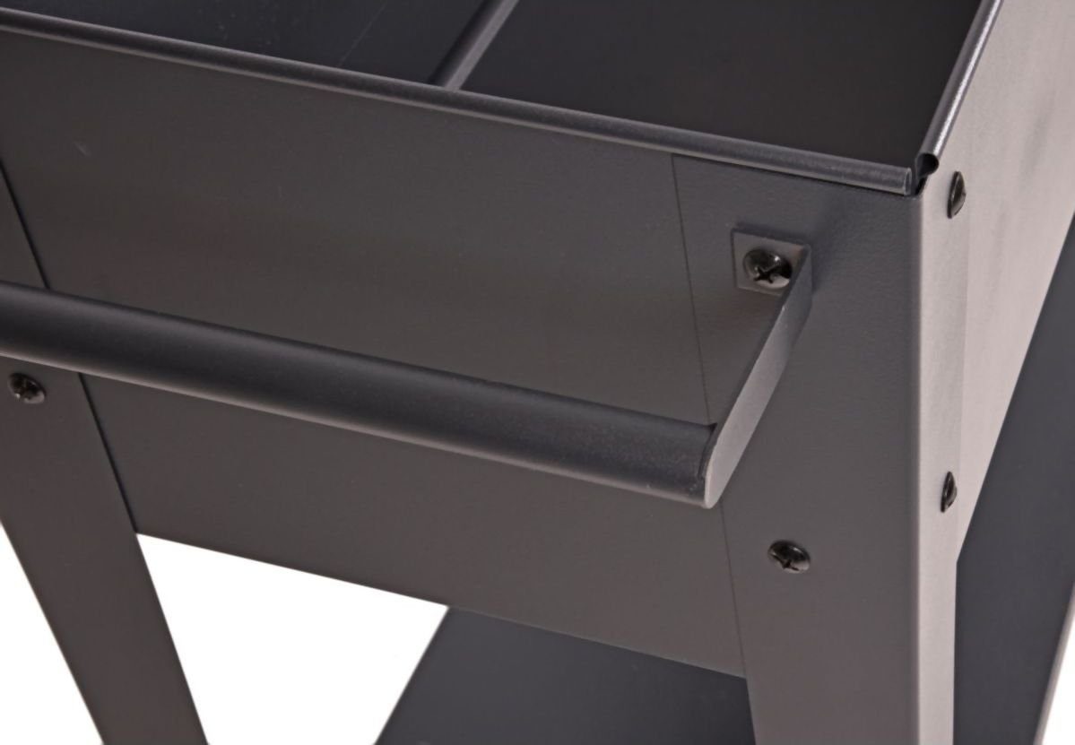 Garden Pleasure Hochbeet Mobiles Hochbeet VIOLETTA aus Metall in Anthrazit von GardenPleasure