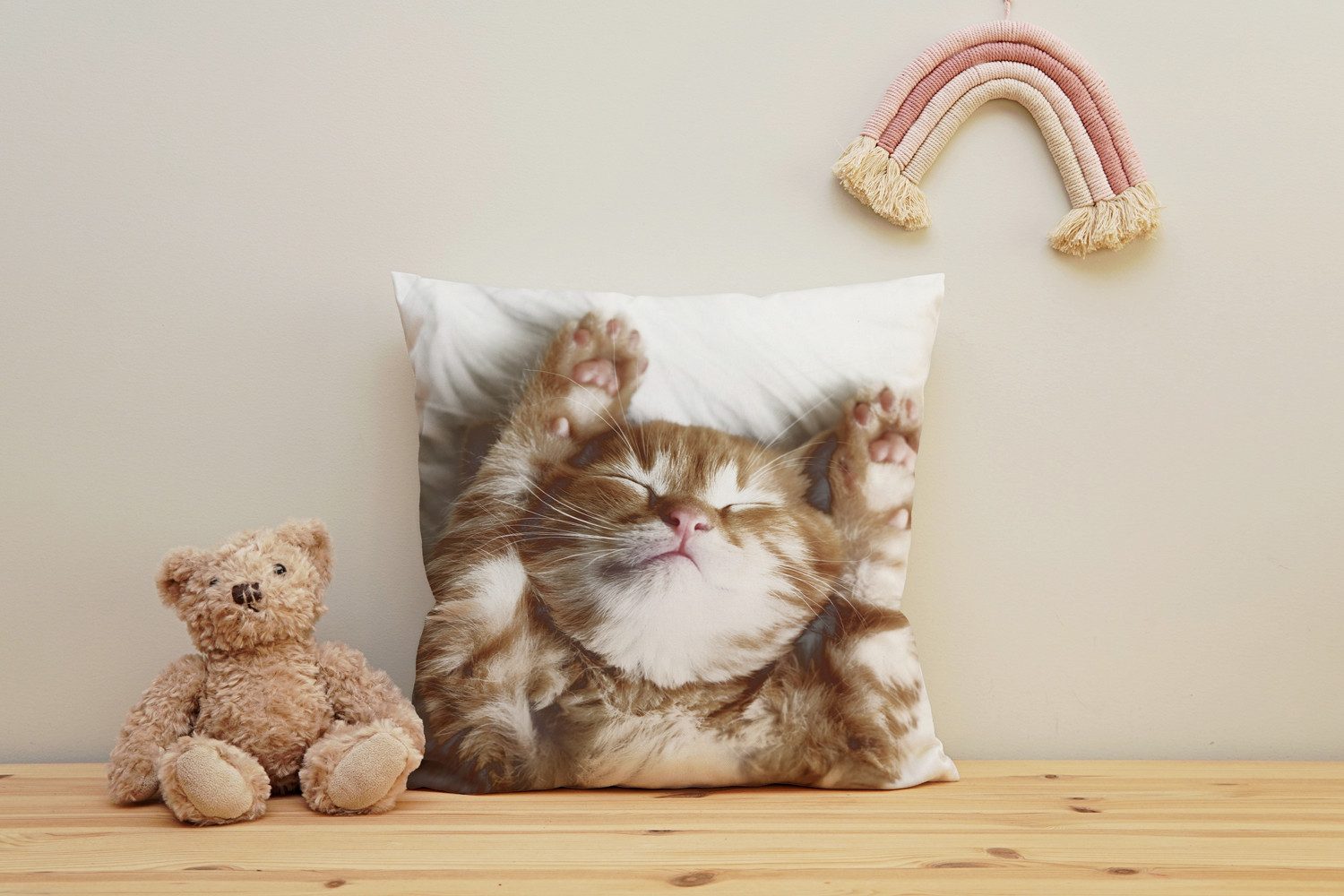 Dekokissen Katzenbaby