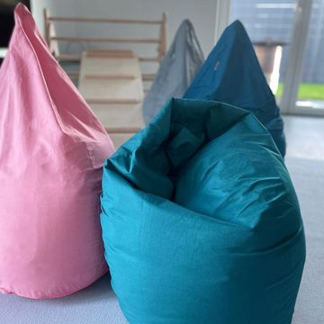 Sanosoft Sitzsack Kinder - Sitzkissen - Handmade, Öko-Tex und TÜV geprüft