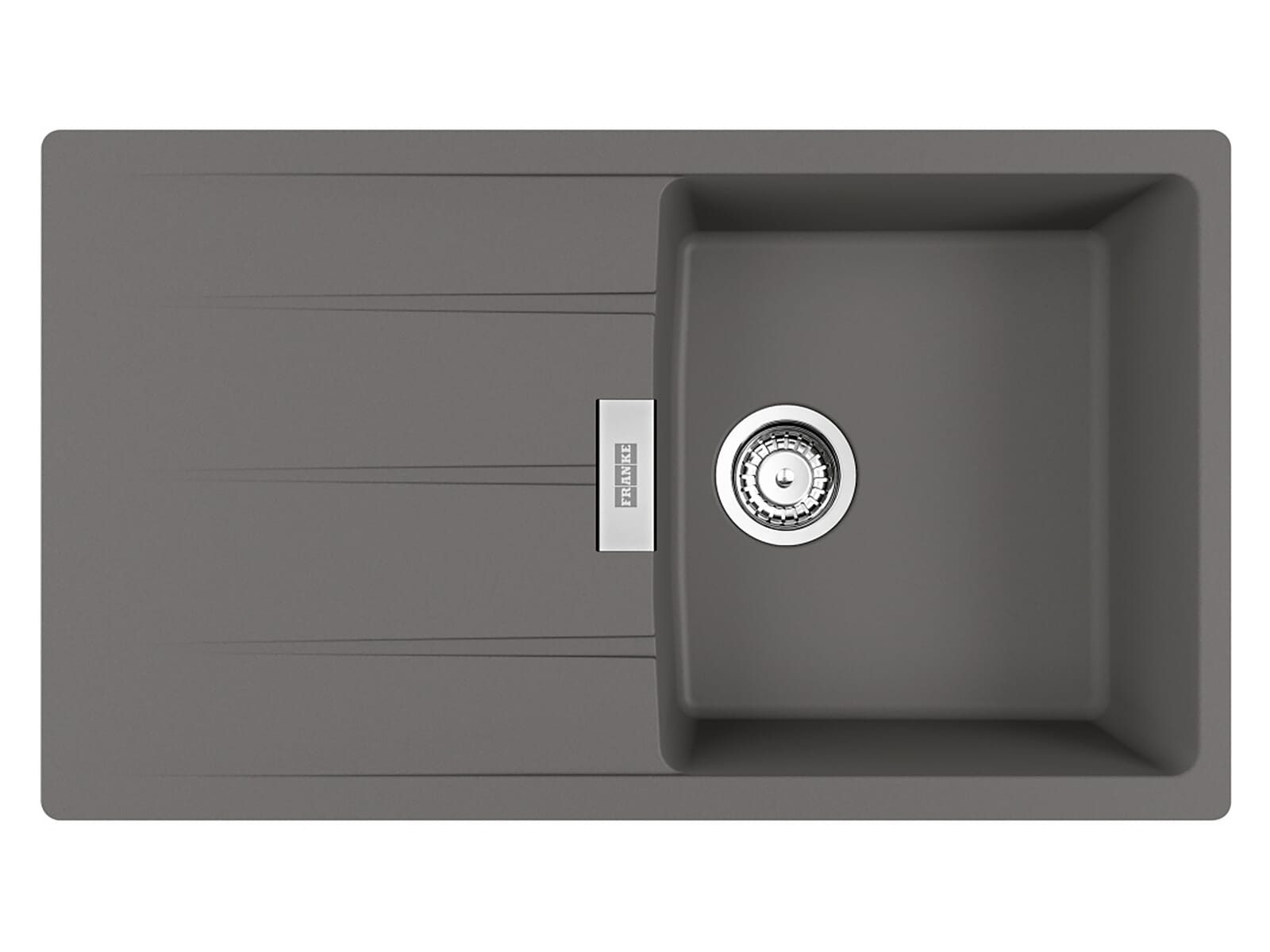 FRANKE Granitspüle, rechteckig, 86/50 cm, (1 St), aus Sanitized®