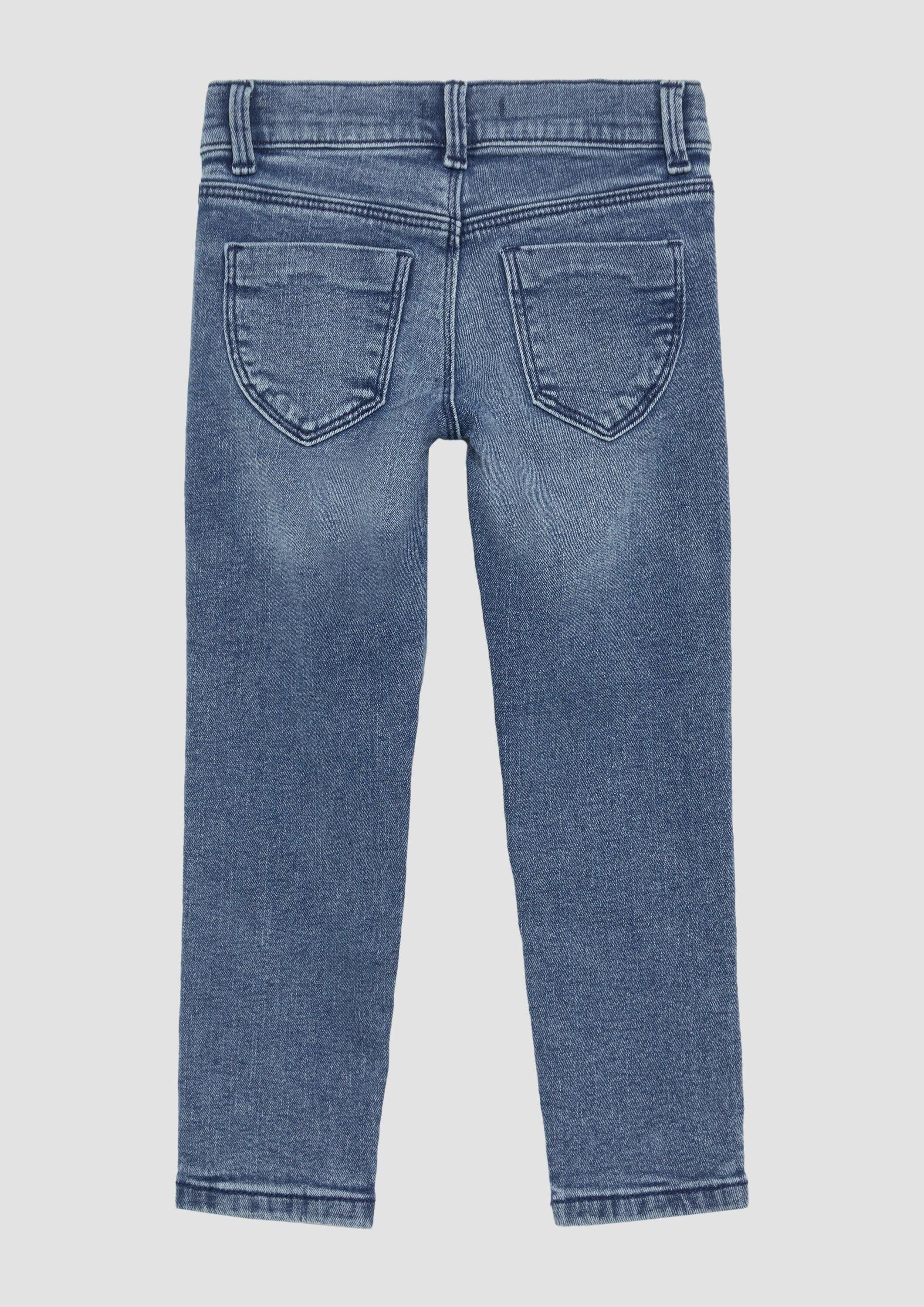 s.Oliver Slim-fit-Jeans Jeans-Hose KATHY Jeans Kathy / Regular Fit / Mid Rise / Slim Leg / Soft & warm inside