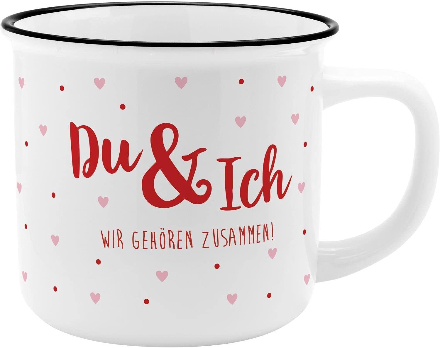 Sheepworld Tasse Tasse Becher Kaffeetasse Bürotasse Lieblingsbecher Sheepworld DU &, Porzellan