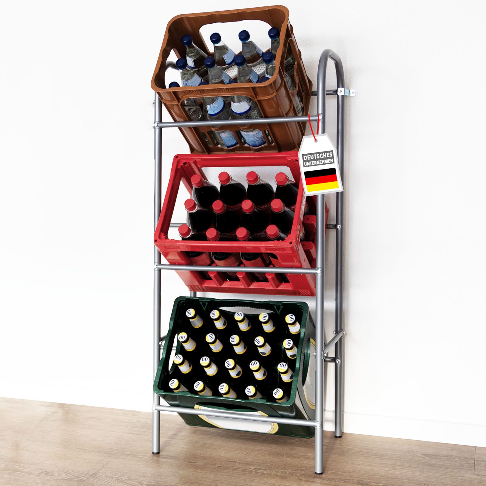 Kubus Flaschenregal Flaschenkastenständer Aaron, In 2 Ausführungen erhältli günstig online kaufen