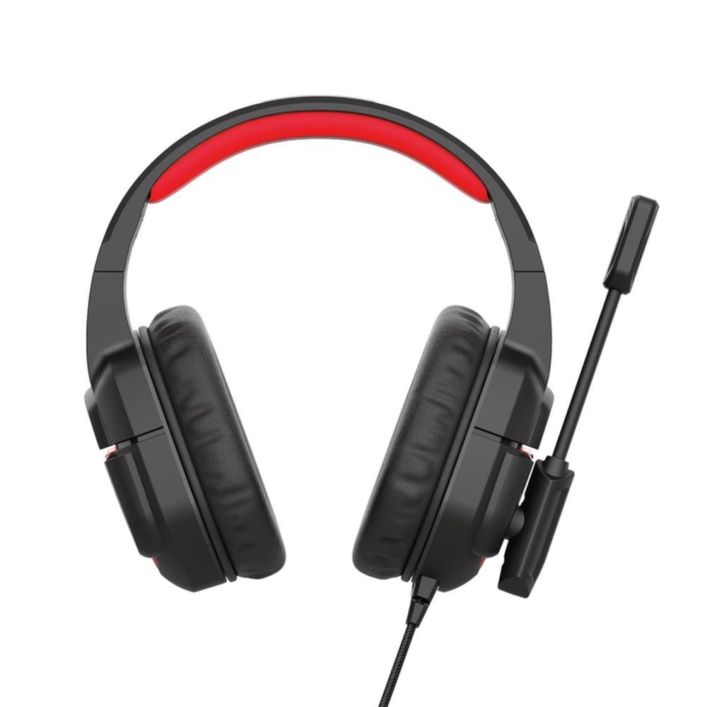Trust GXT 448 kabelgebunden) Gaming-Headset für (Over-Ear, PC, mit LED-Beleuchtung, Nixxo