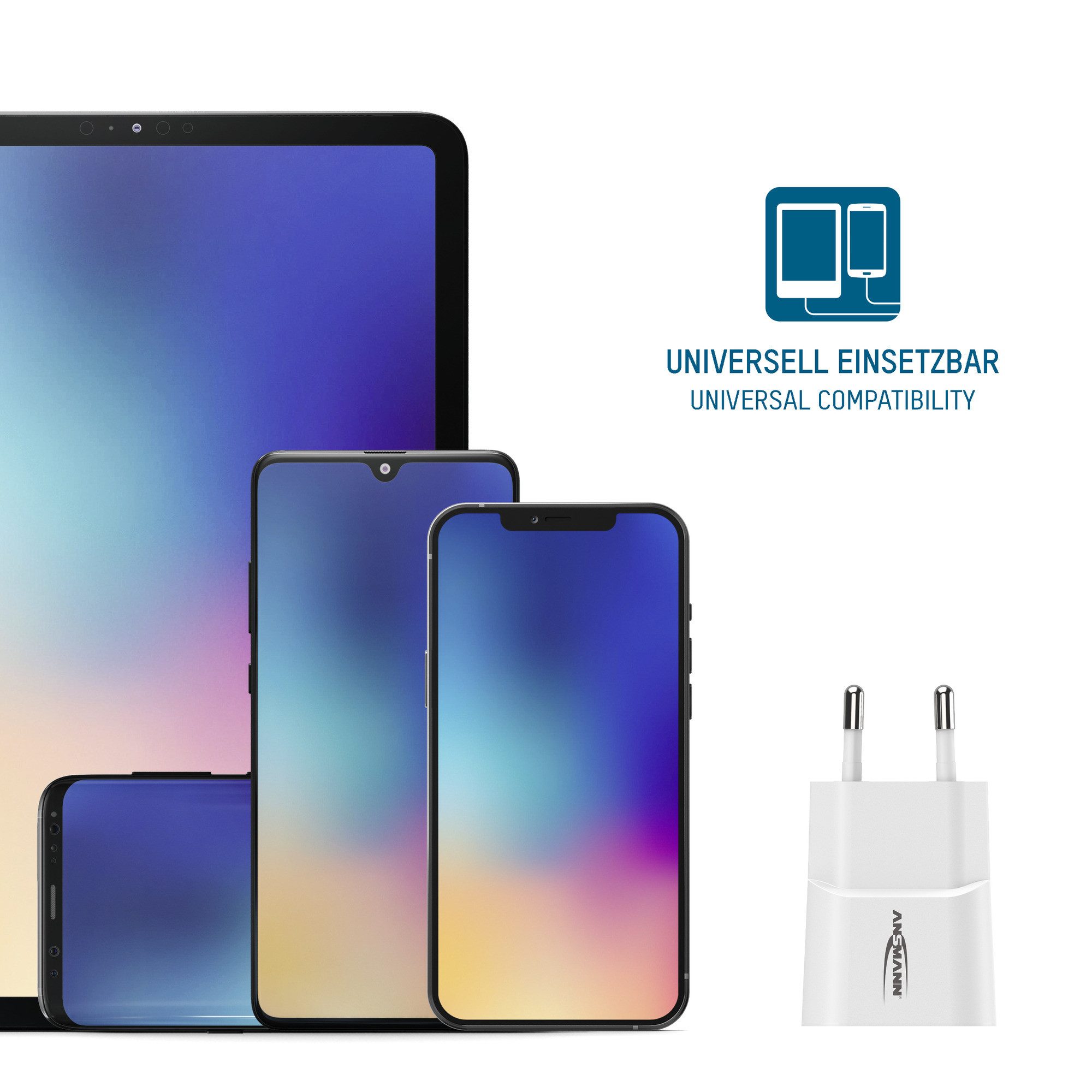 ANSMANN AG USB Ladegerät 5 W mit USB Schnellladung USB-Ladegerät