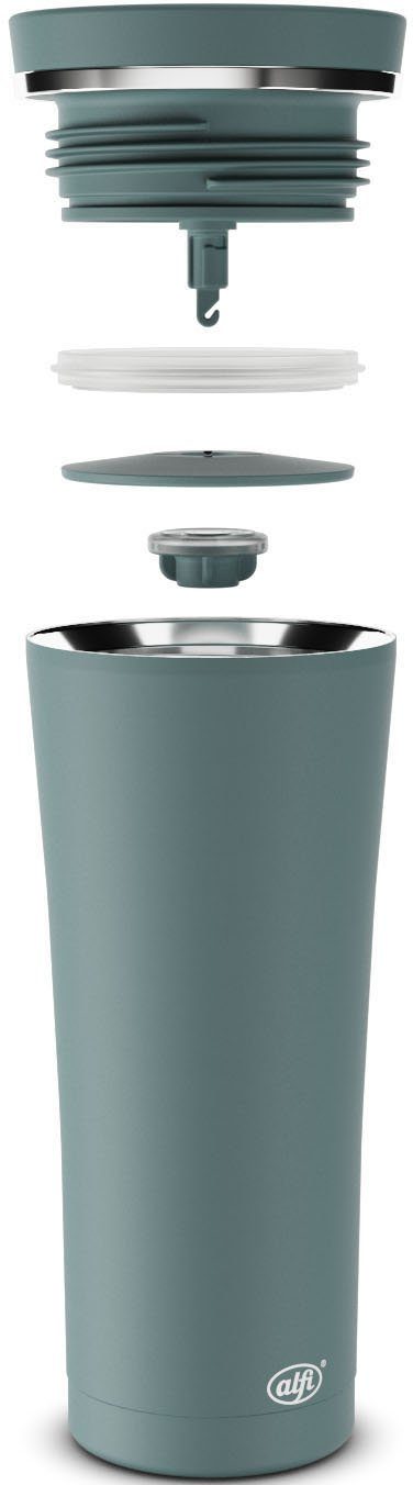 Alfi Coffee-to-go-Becher Balance, Edelstahl, Liter 0,5 sea pine