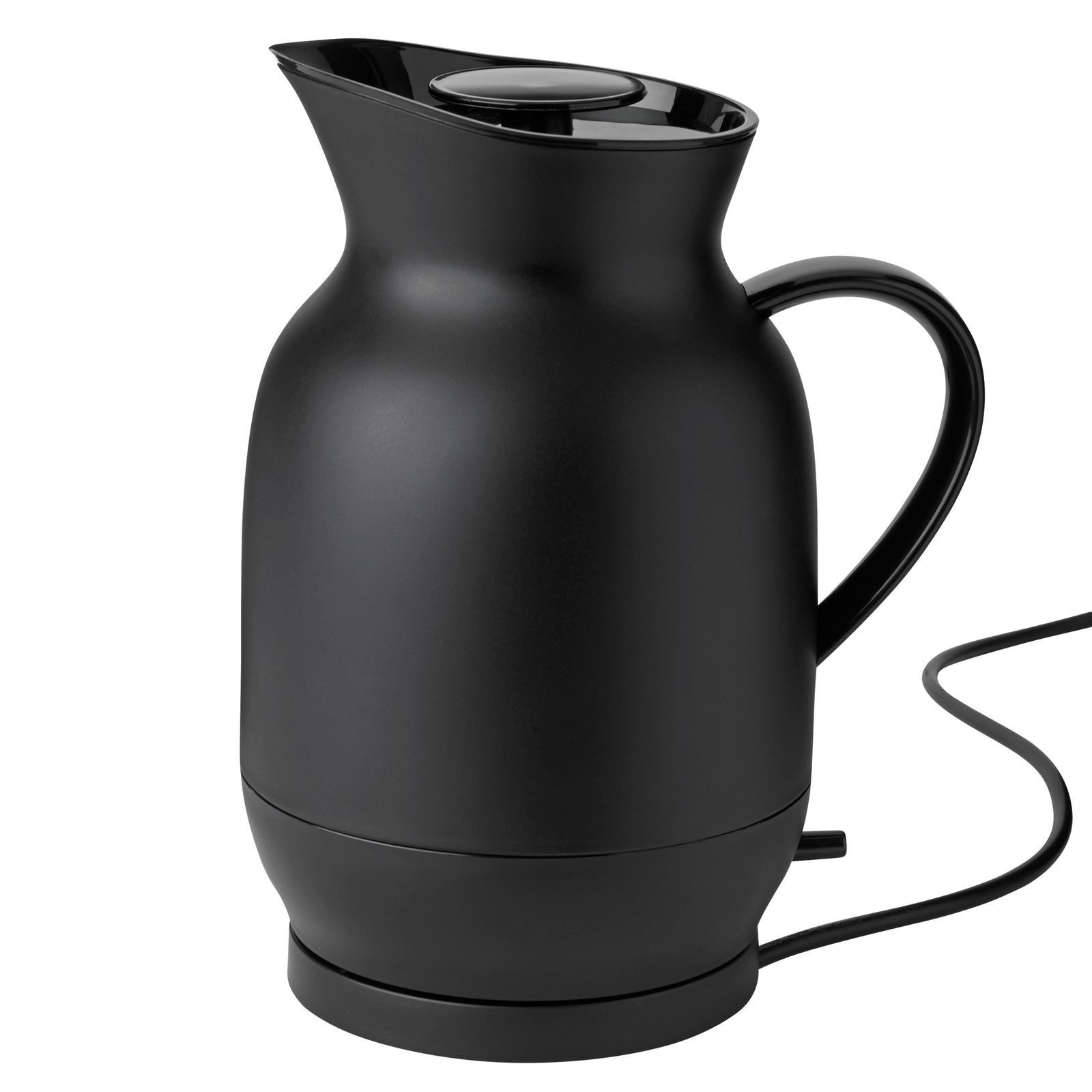 Stelton Wasserkocher AMPHORA Wasserkocher in soft black, 1 l, stelton AMPHORA Wasserkocher in soft black