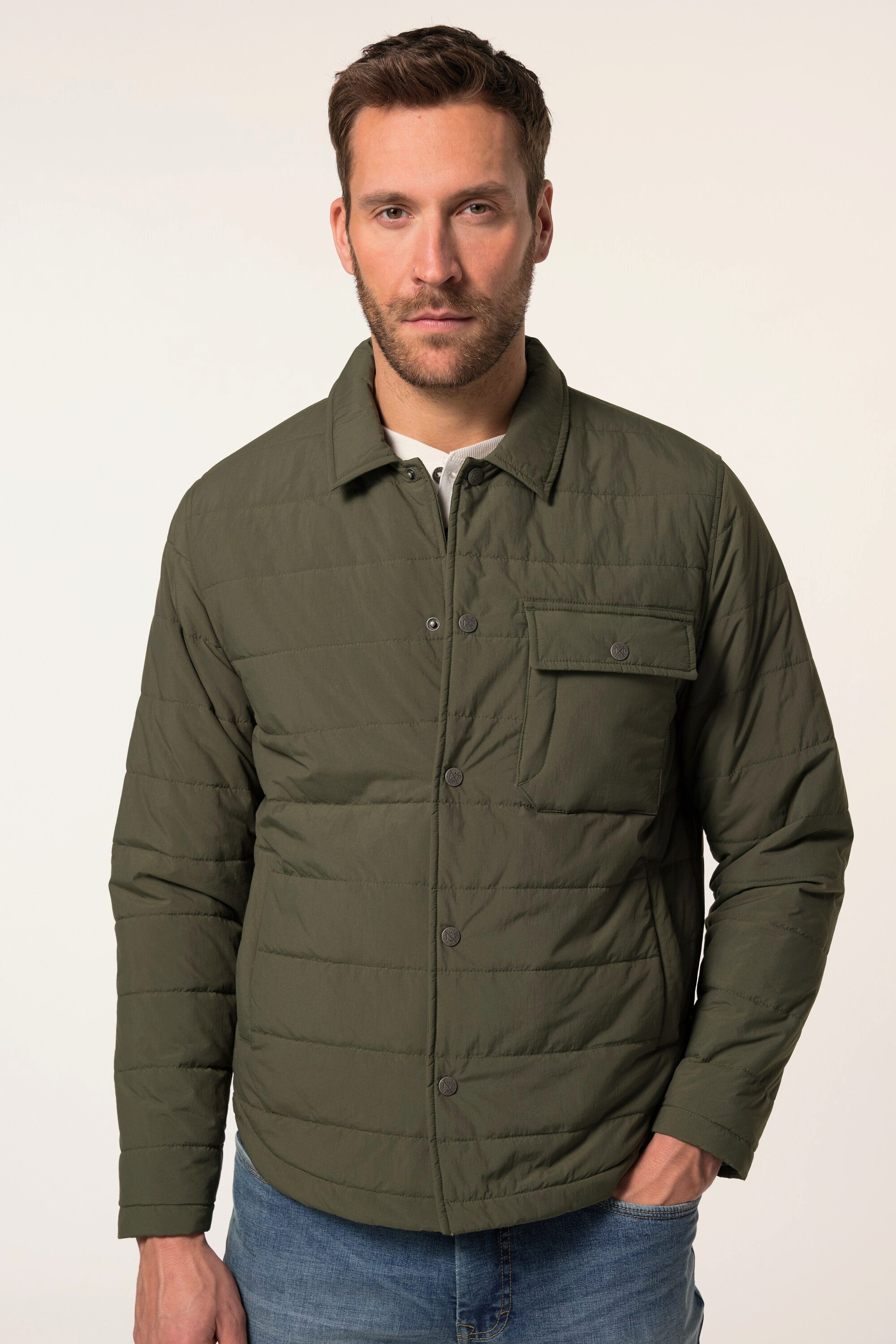 JP1880 Funktionsjacke Jacke extra leicht Hemdkragen 2 Taschen