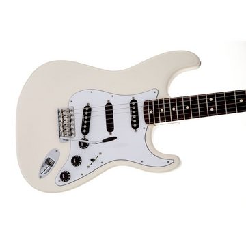 Fender E-Gitarre, E-Gitarren, ST-Modelle, Ritchie Blackmore Stratocaster Olympic White - E-Gitarre